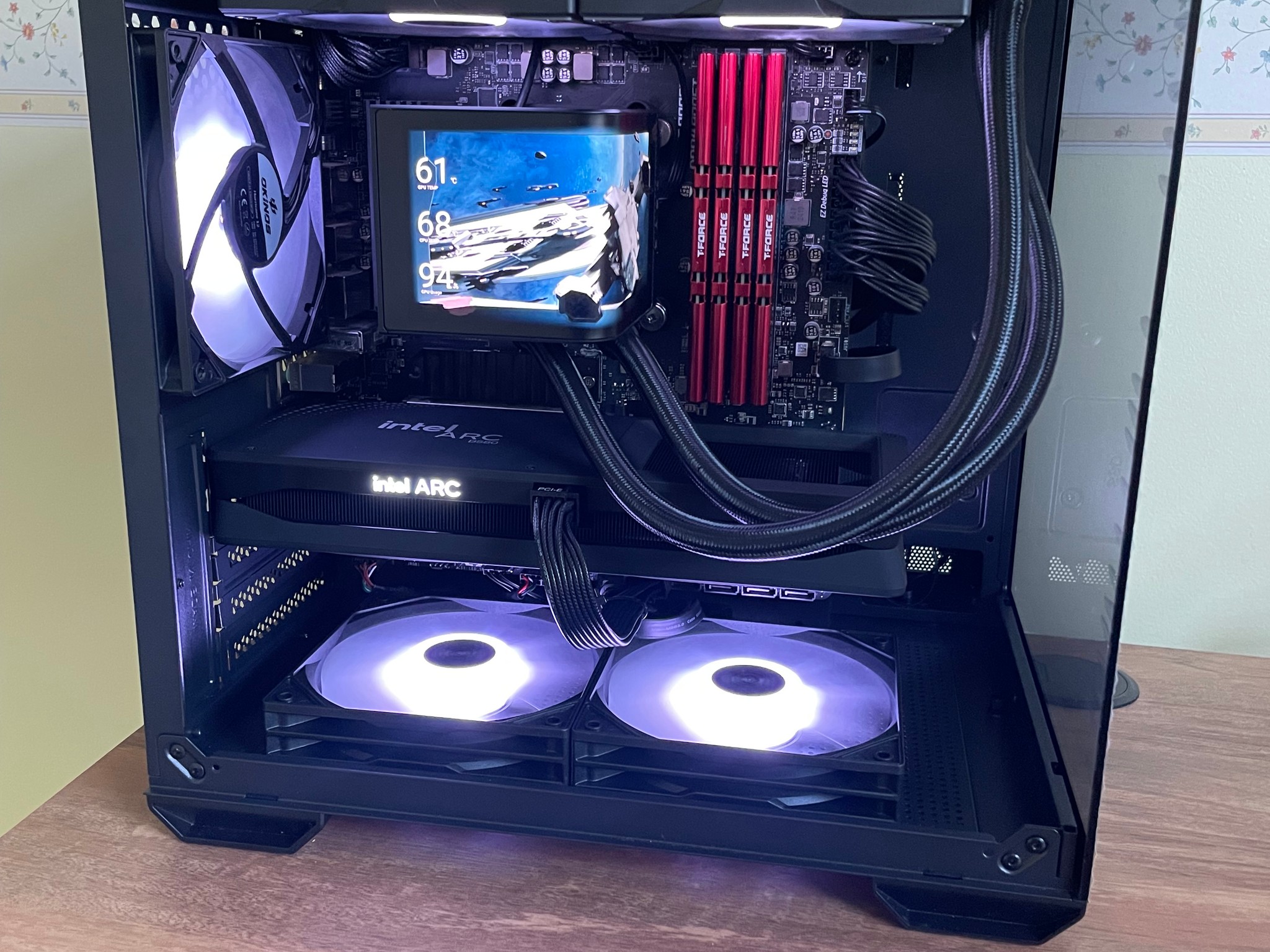 Custom Gaming PC | Ryzen 7 5800xt | and Arc B580 | 32GB DDR4 3600 CL 18