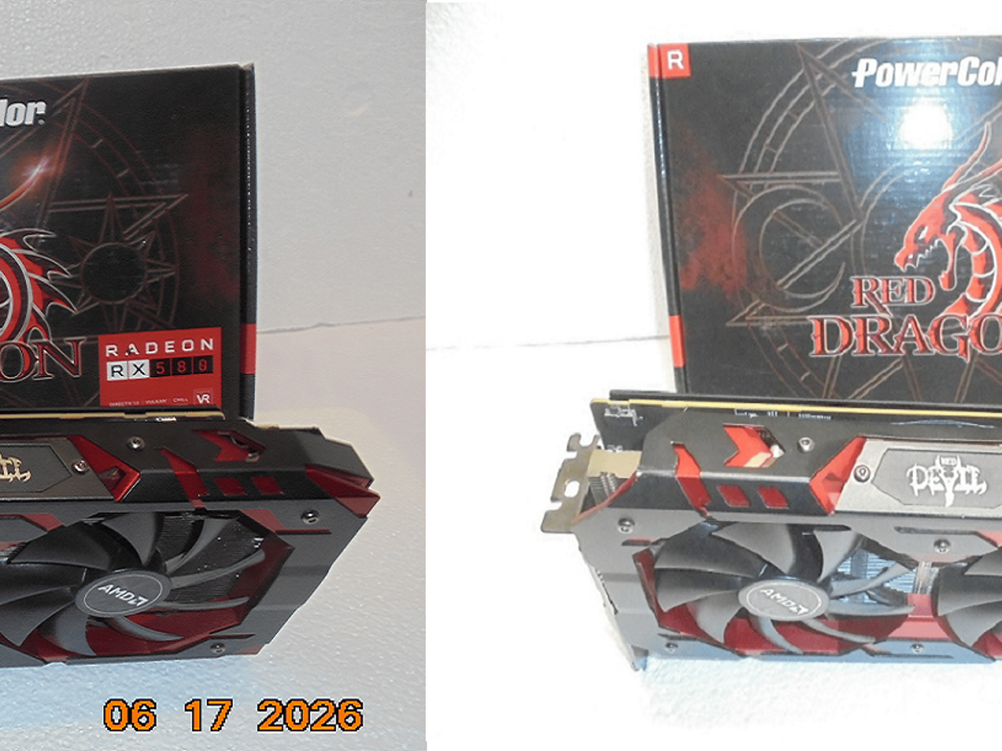 Power Color Red Devil RX580 OC 8GB/Well Maintained/Runs Perfect
