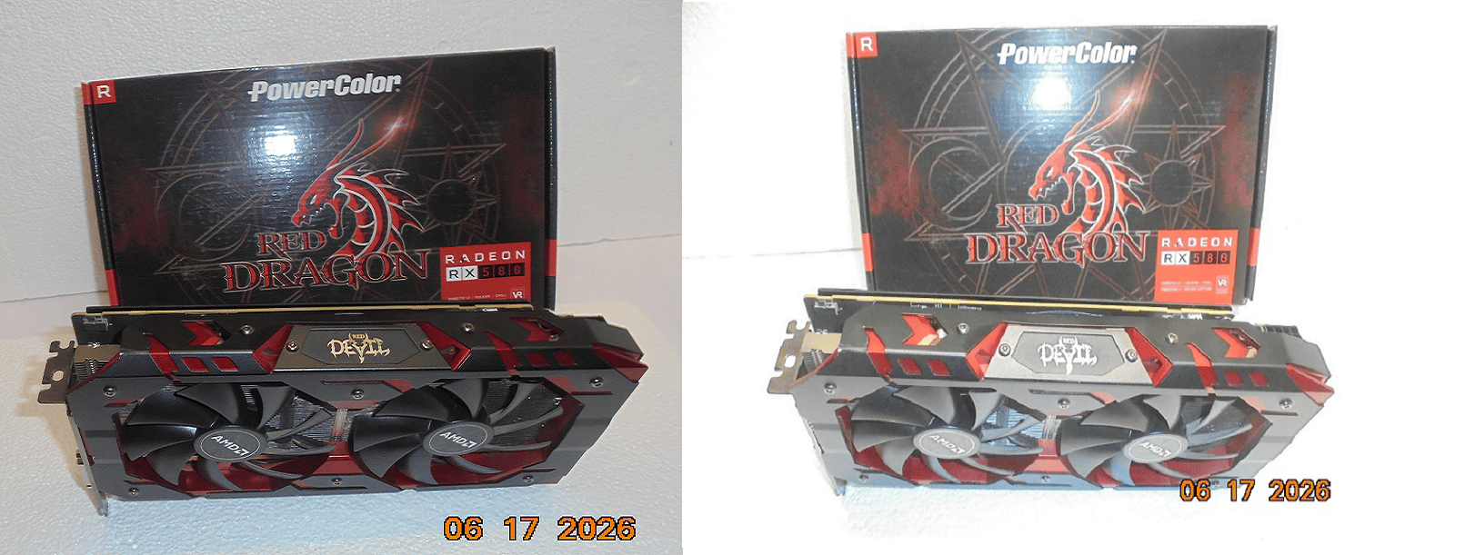 Power Color Red Devil RX580 OC 8GB/Well Maintained/Runs Perfect