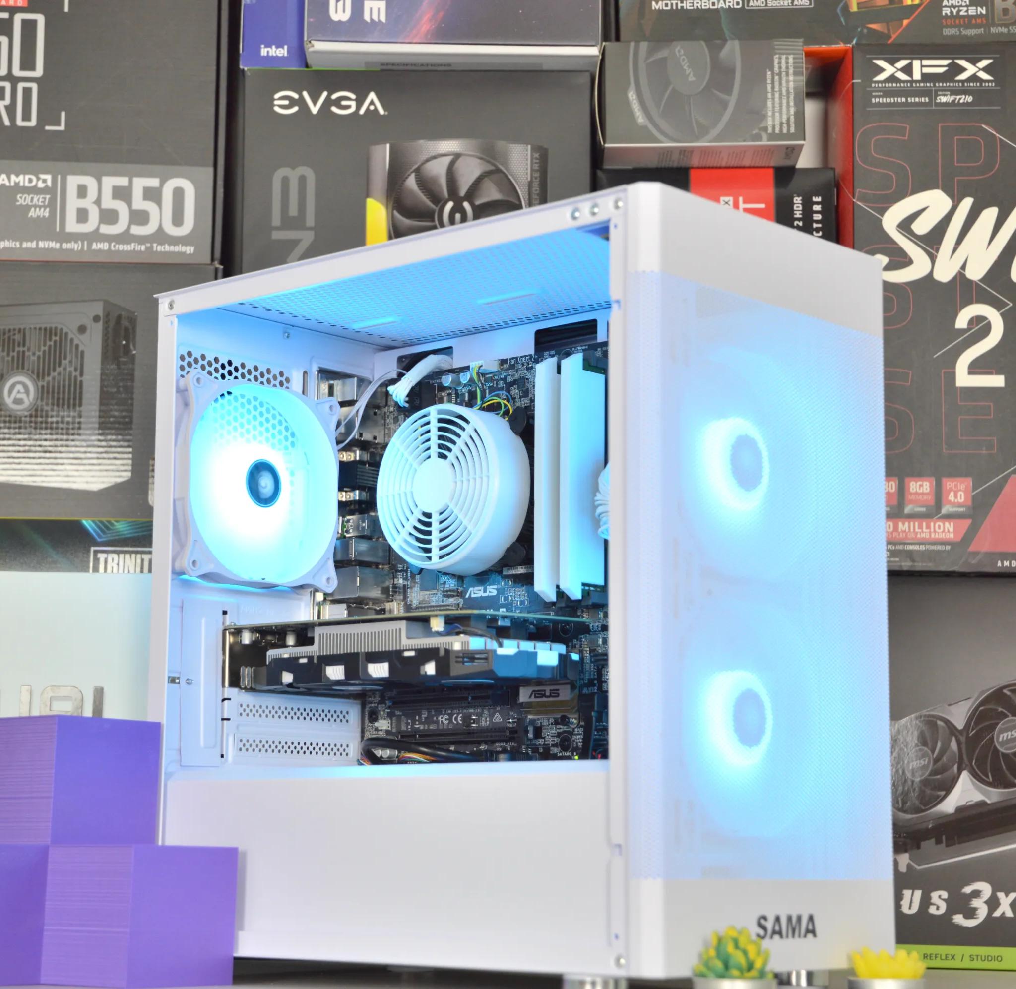 ⛸️VALUE PC⛸️| GTX 1050 Ti 4GB | INTEL i5-6600 | 16GB DDR4 RAM | 512GB SATA SSD | Ice Rink |