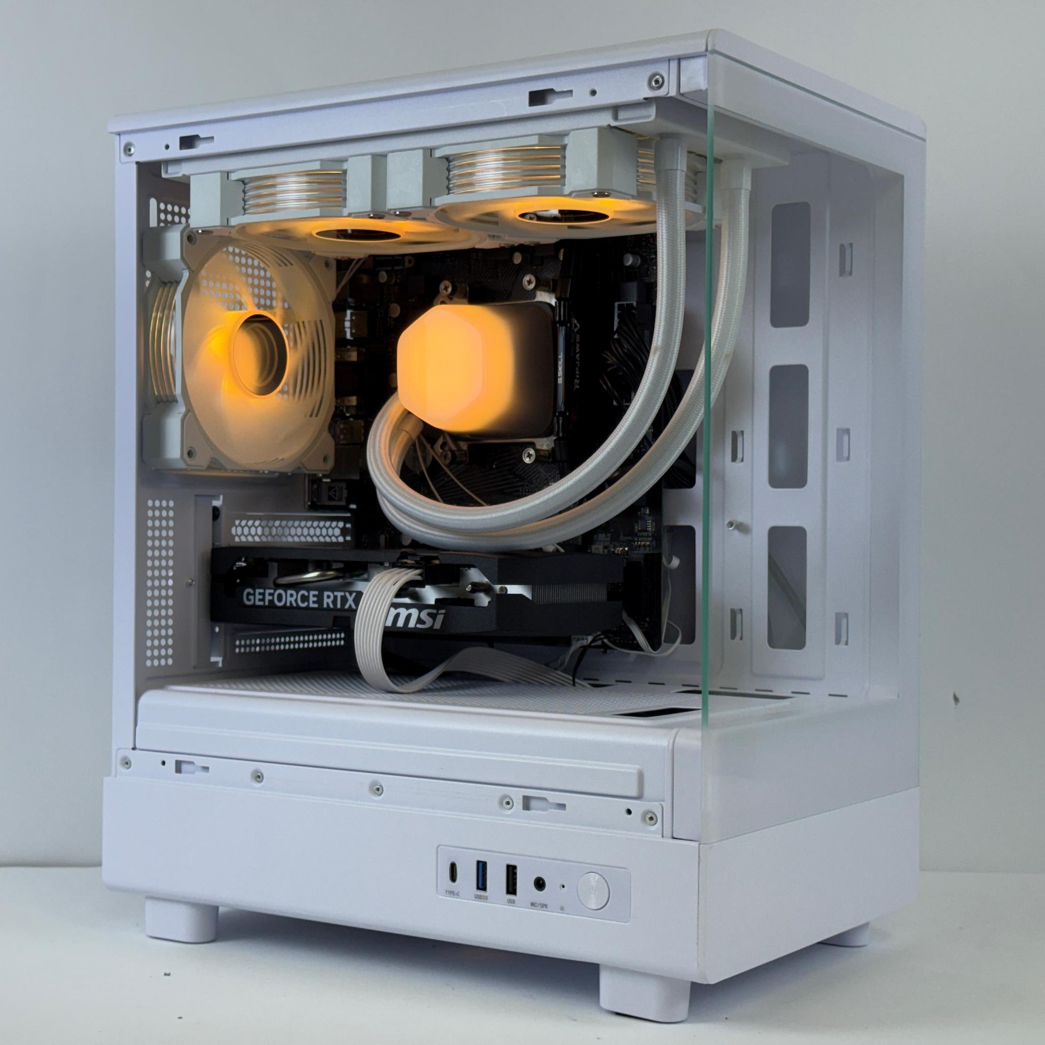 Ryzen 5 X3D | RTX 5060 | 16GB RAM | 1TB NVMe SSD | White Custom Gaming PC