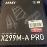 MSI X299M-A PRO Micro ATX LGA2066 MOBO with i7-7740x Pre-installed