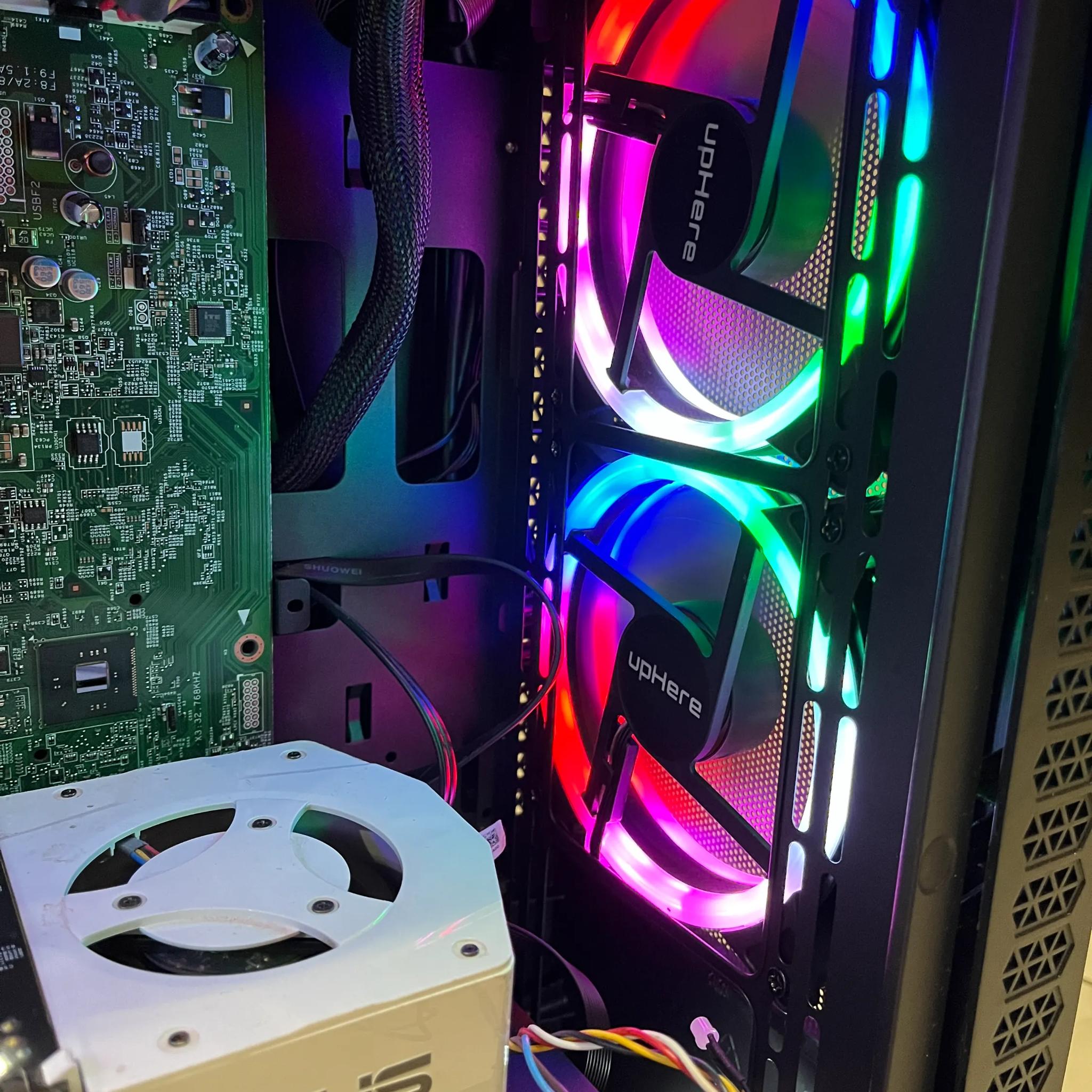 🖥️ Budget RGB Gaming PC – GTX 960, Intel Core i5, 12GB RAM, 256GB SSD+1TB HDD, Fast and Powerful