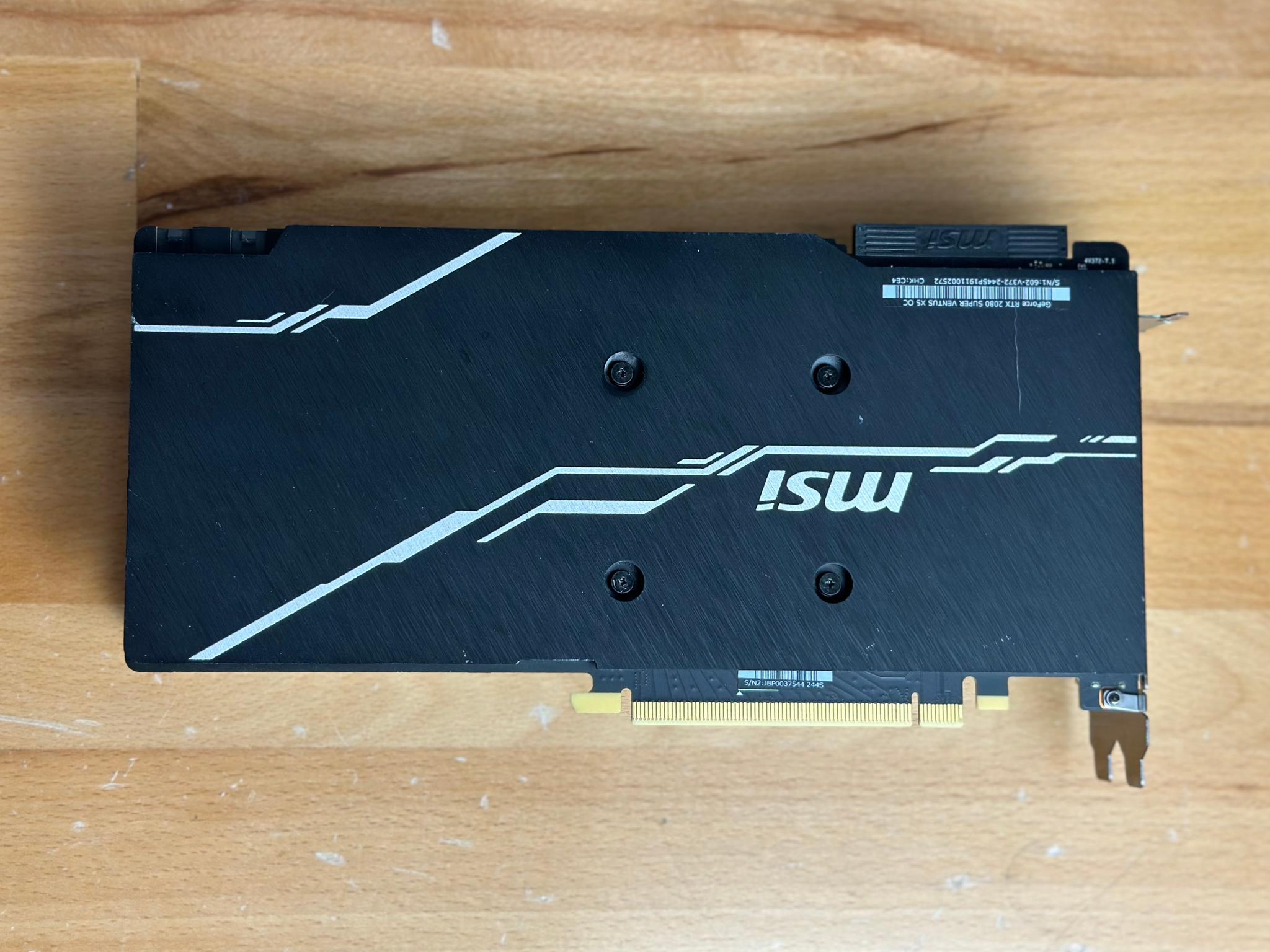 MSI GeForce RTX 2080 SUPER VENTUS OC