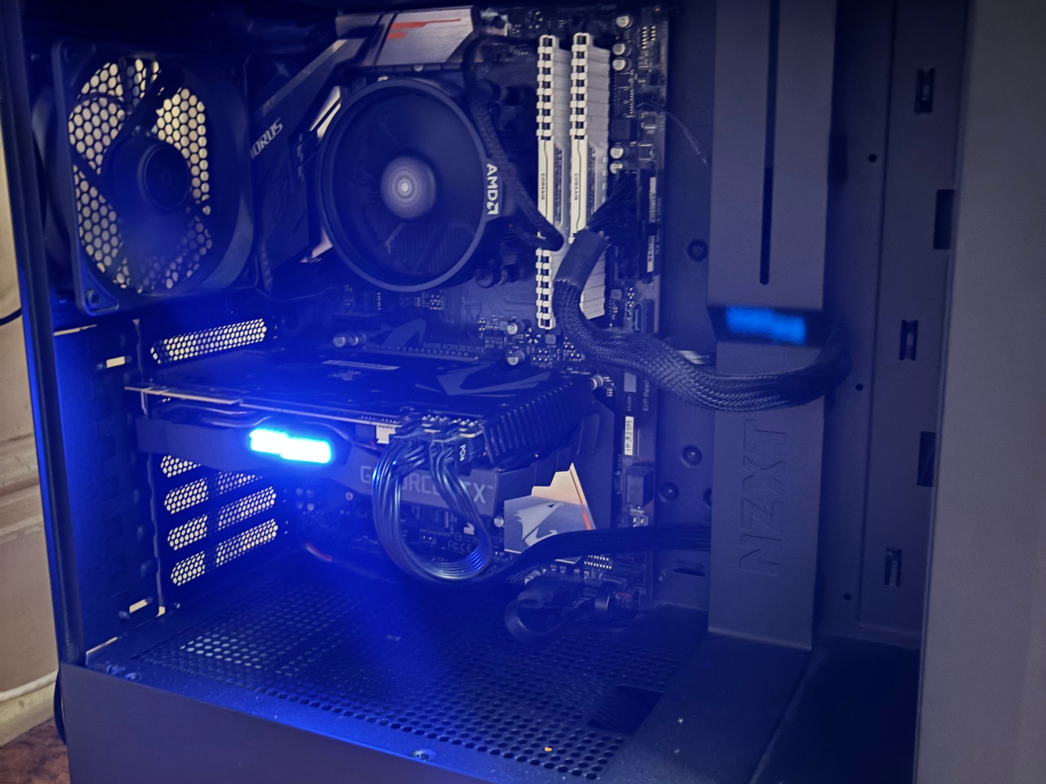 Ryzen 5 3500 | Nvidia RTX 2070 Super | Black NZXT Case | Over 1TB SSD Storage