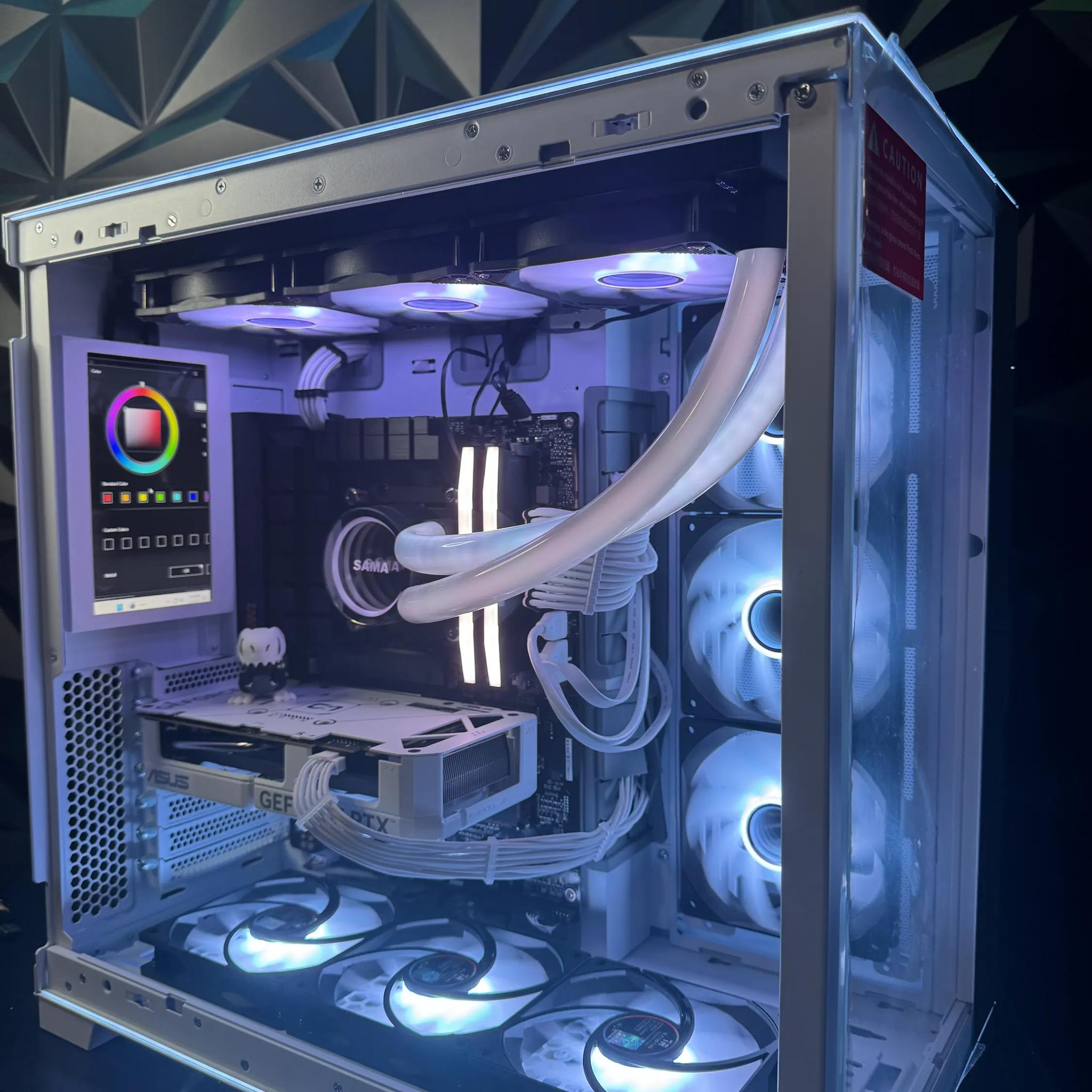 👑Big Daddy Super👑| Ryzen 7 9800X3D | RTX 4070 Super| 32 GB DDR5 | 3.25 TB NVME|1200W Corsair PSU