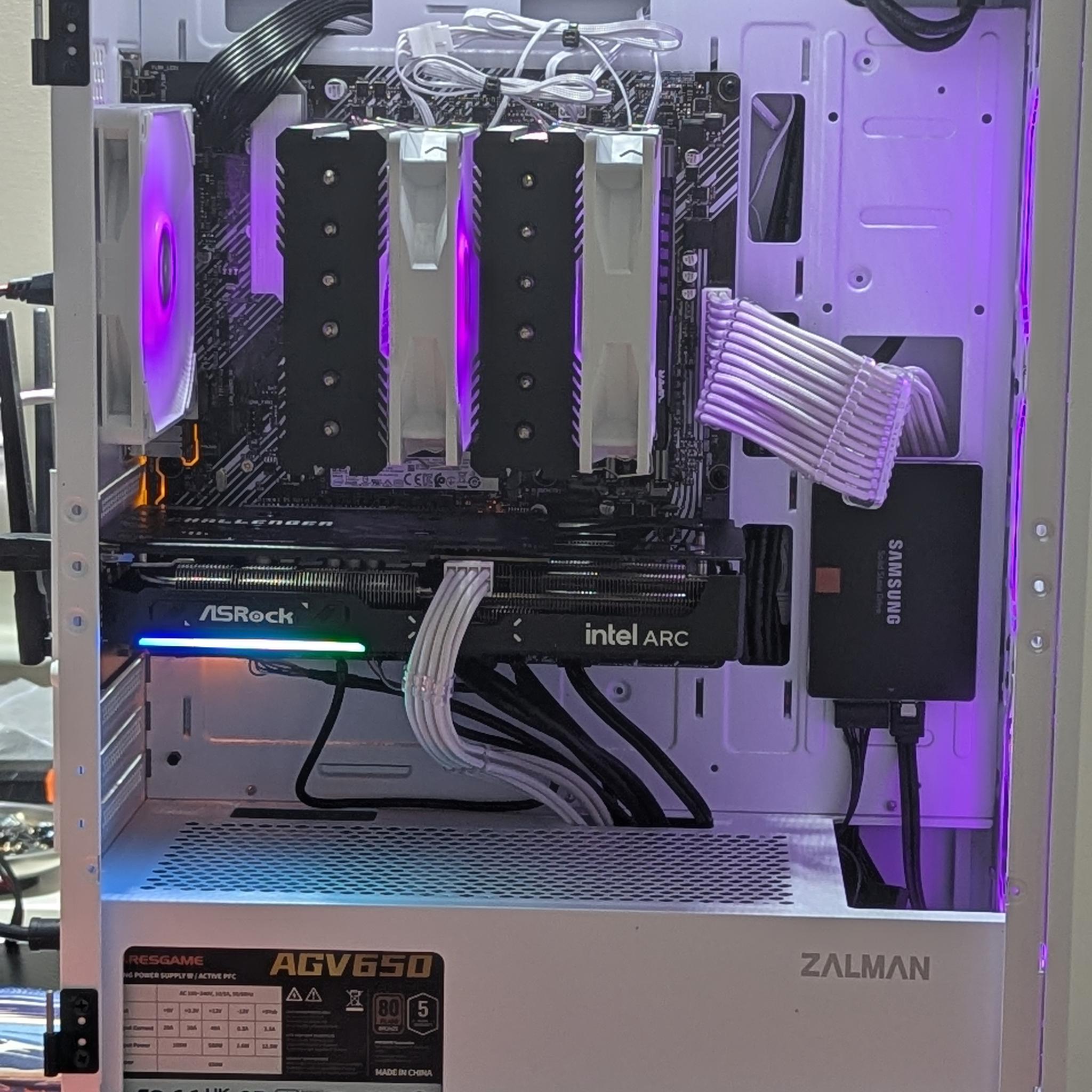 GAMING PC|AMD RYZEN 7 3800X|INTEL ARC B570 10GB|16GB DDR4 3600|1TB NVME SATA SSD|Windows 11 Home