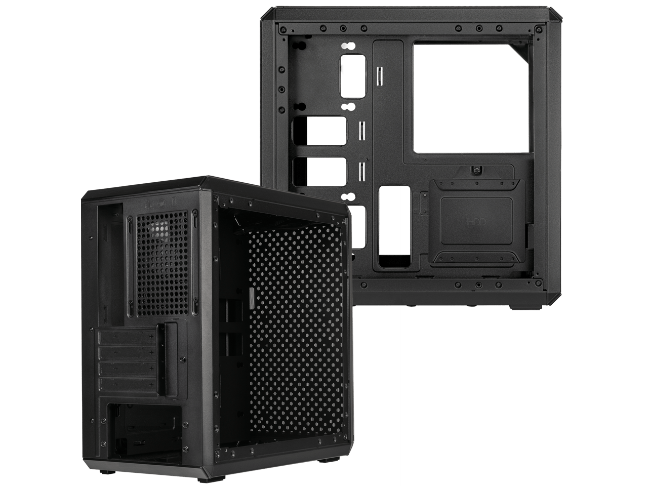Cooler Master Q300L V2 Black Mini-ITX Mini Tower Desktop Computer Case