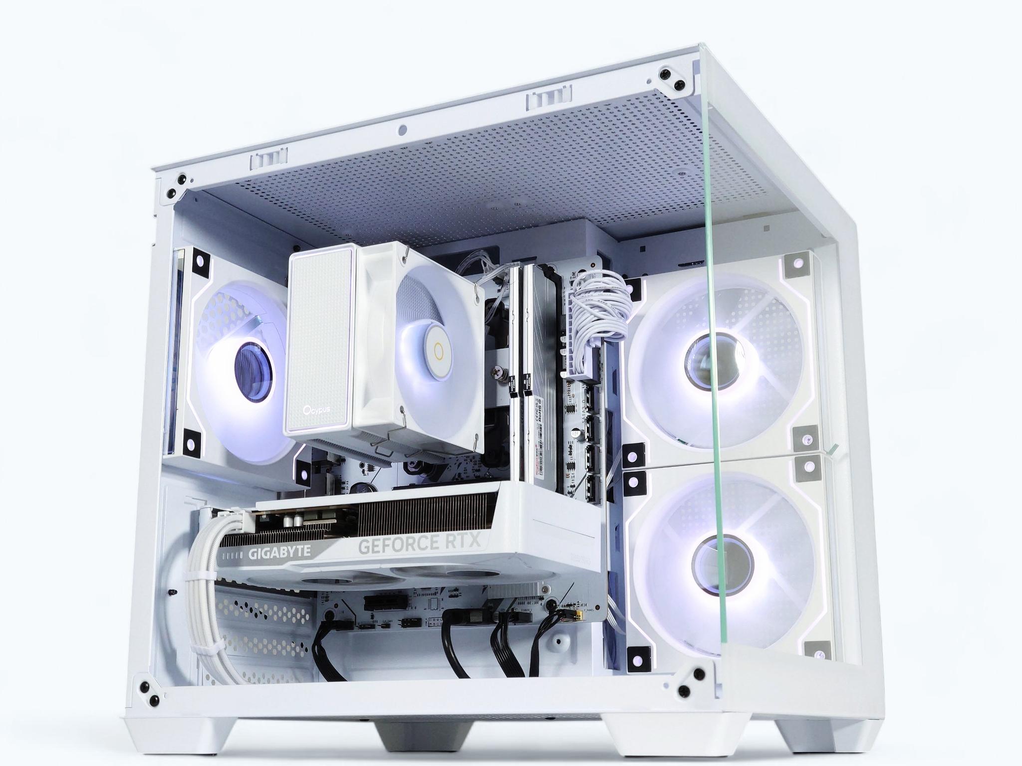 🤍🏔️Alaska V6❄️Nvidia RTX 5060 8GB❄️AMD Ryzen 5 5600 6 core❄️16GB DDR4❄️1TB NVME SSD