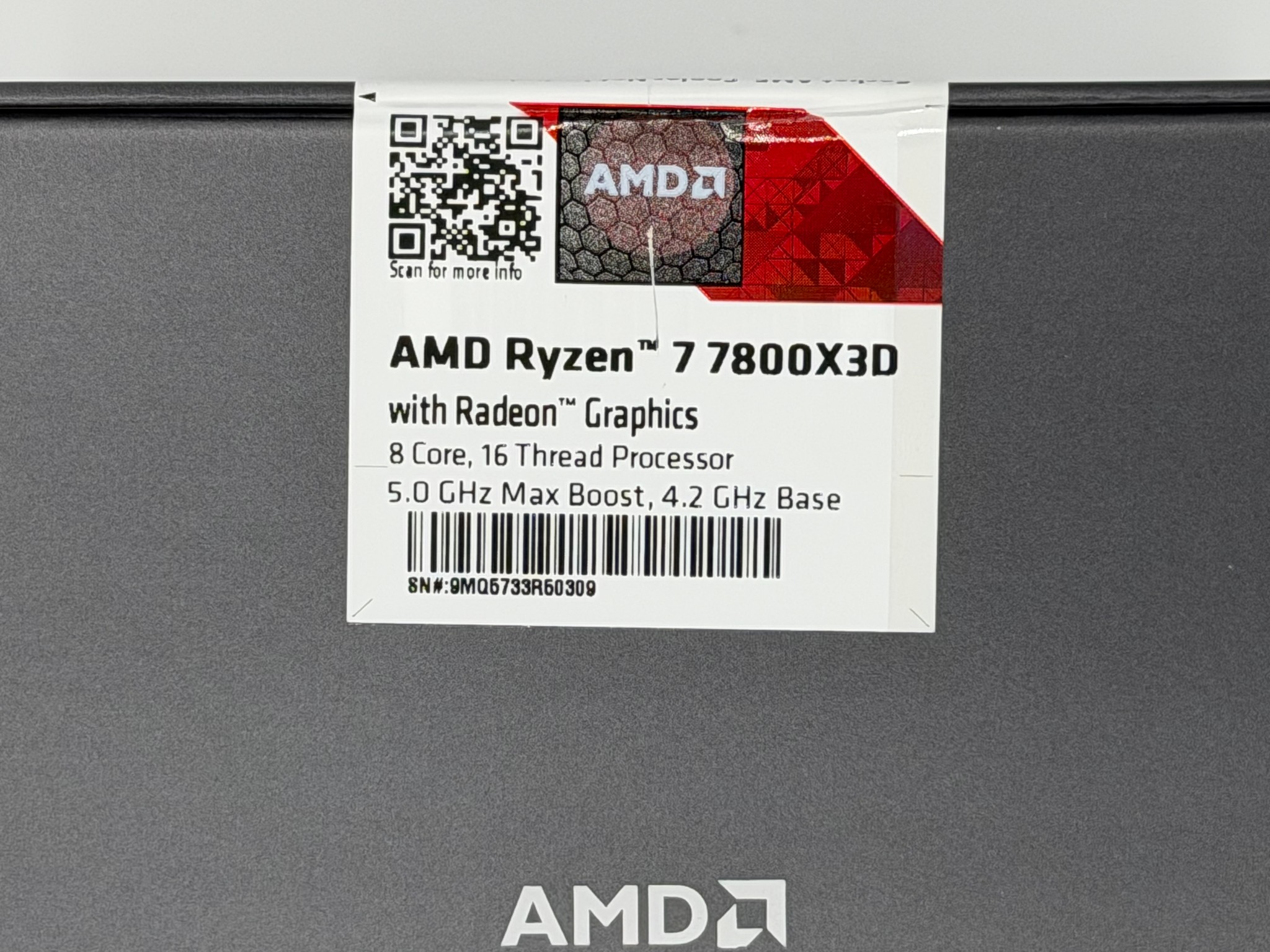 AMD Ryzen 7 7800X3D