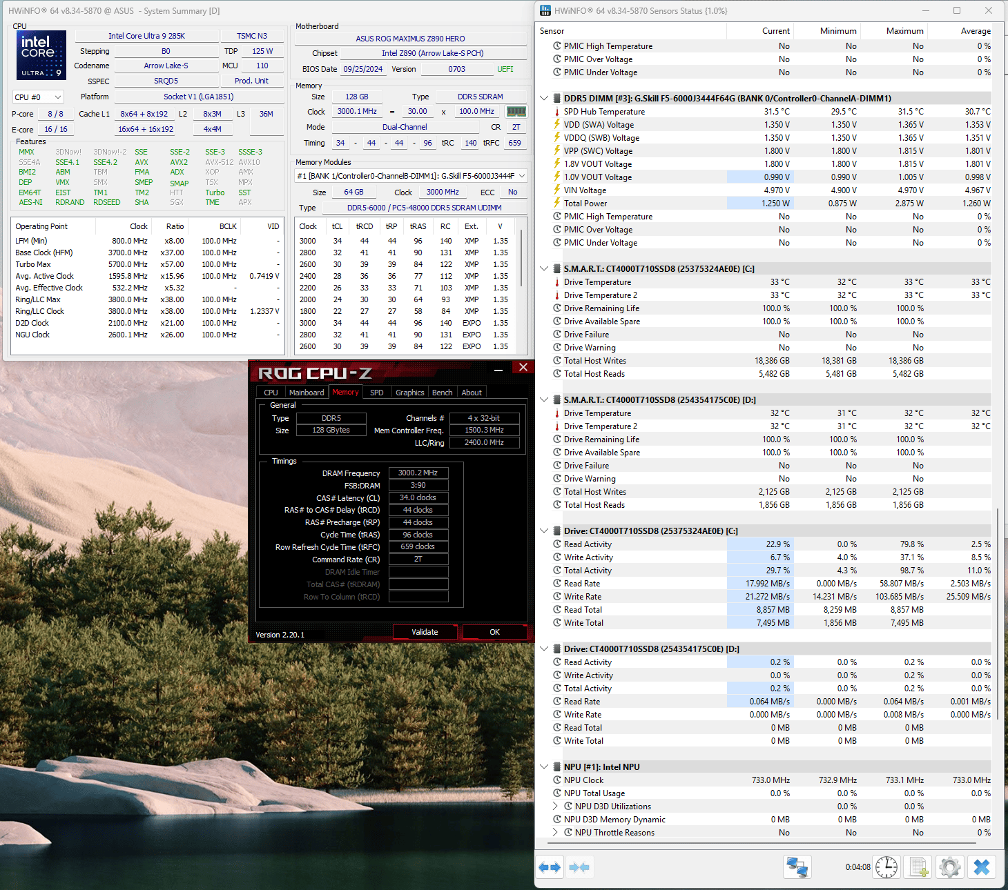 G.SKILL Trident Z5 Neo RGB Series DDR5 128GB kit (Memory)