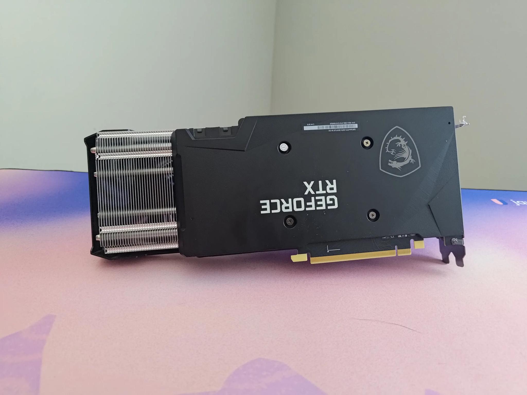 MSI Ventus 3x RTX 3070 Triple Fan Graphics Card