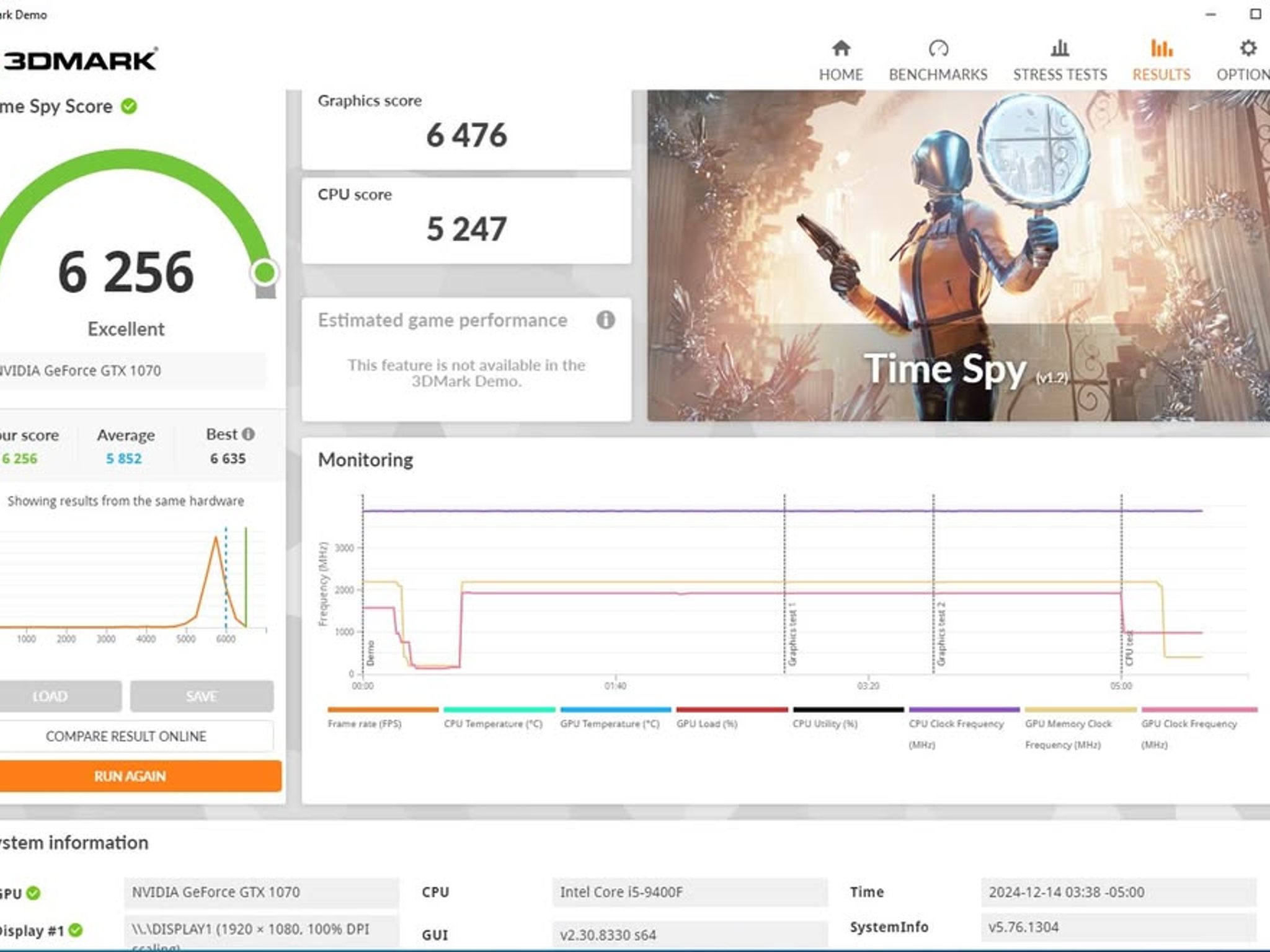 1080p gaming pc gtx 1070 i5 9400f