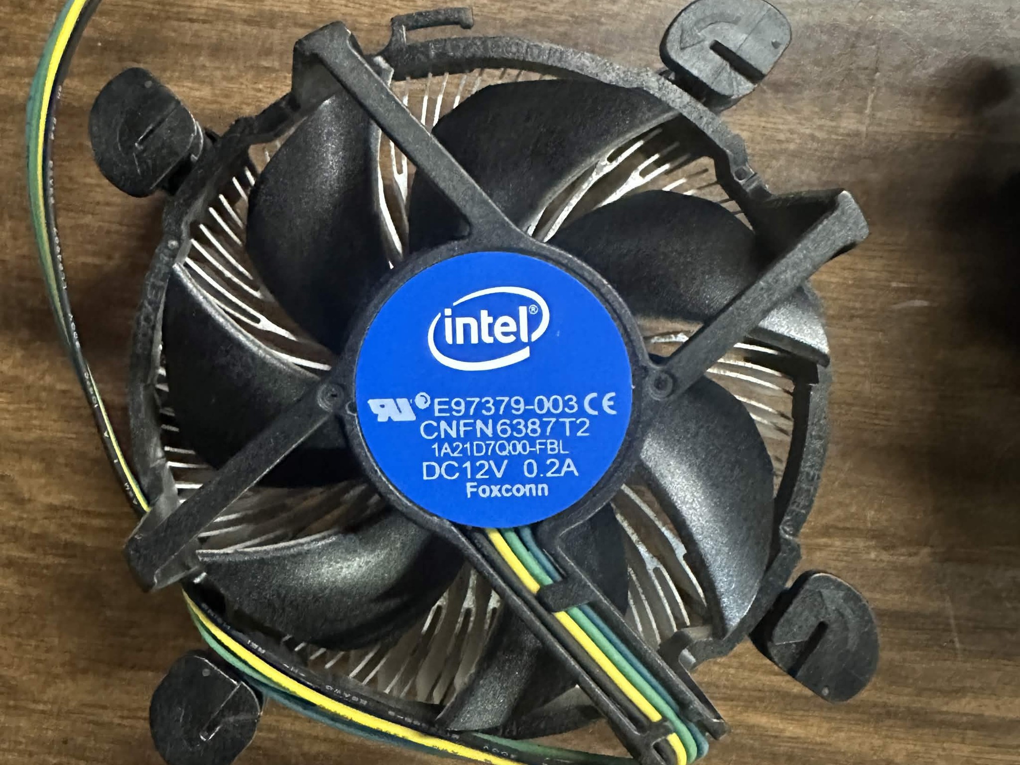 Lot of 2 Intel Stock CPU Coolers LGA 115X/1200