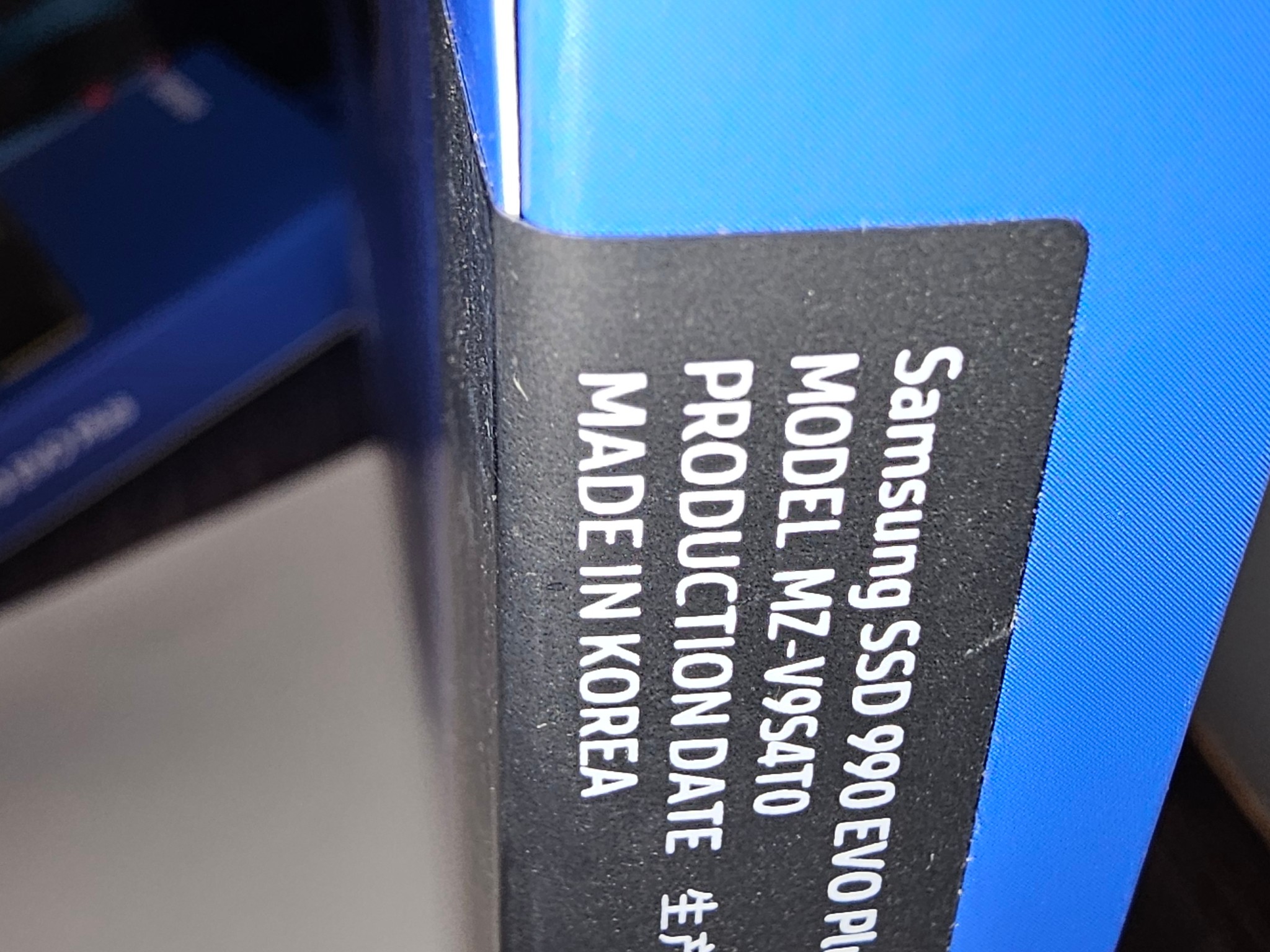 4TB Samsung  Evo Plus nvme ssd Up to 7,250 MB/s