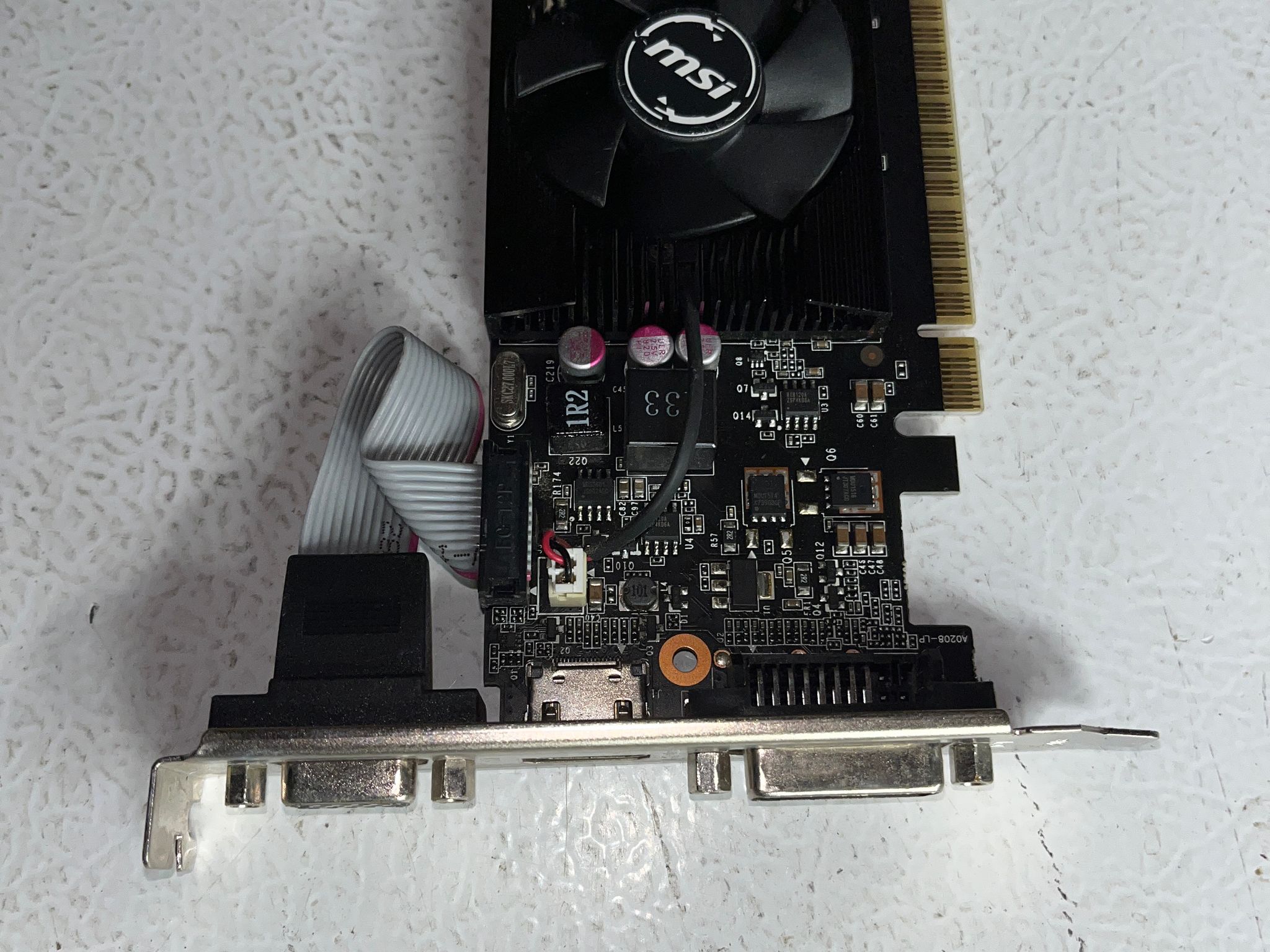 MSI GeForce GT 710 2GB DDR3 Low‑Profile Graphics Card – Tested & Working