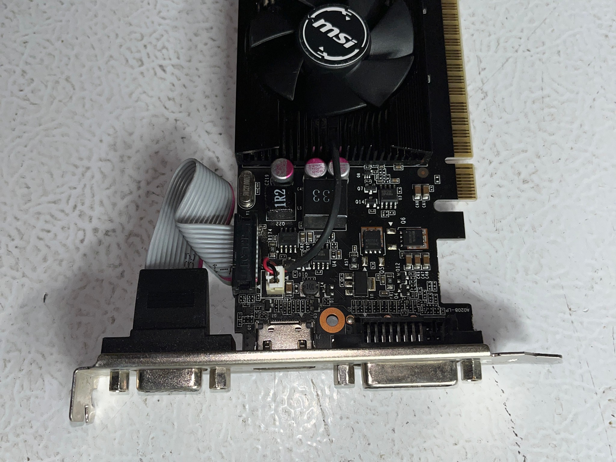 MSI GeForce GT 710 2GB DDR3 Low‑Profile Graphics Card – Tested & Working
