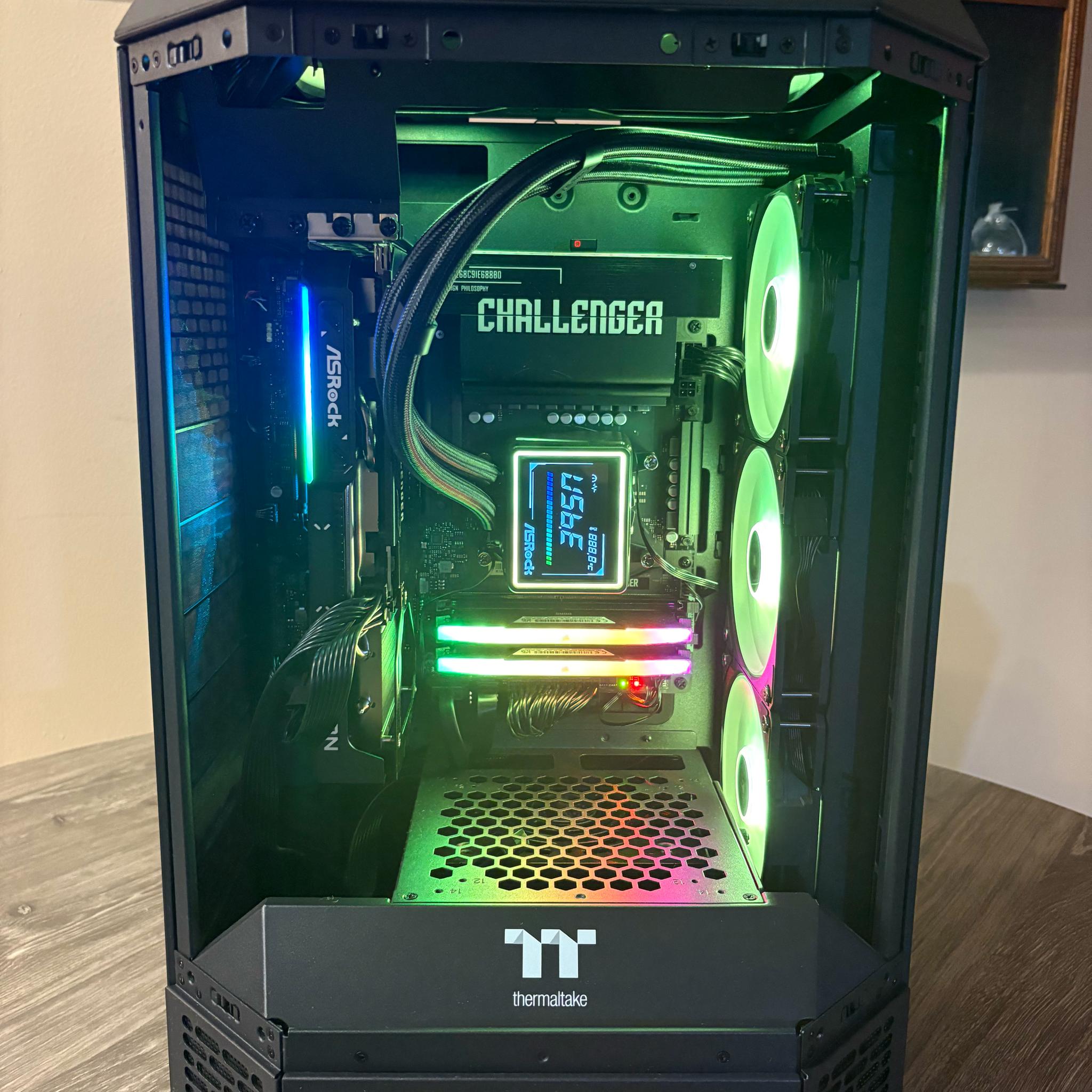 🦠ASrock Challenger Synergy🦠 AM5 Gaming PC - Ryzen 5 7500F | RX 9060 XT 16GB | 16GB DDR5 | 1TB Gen5