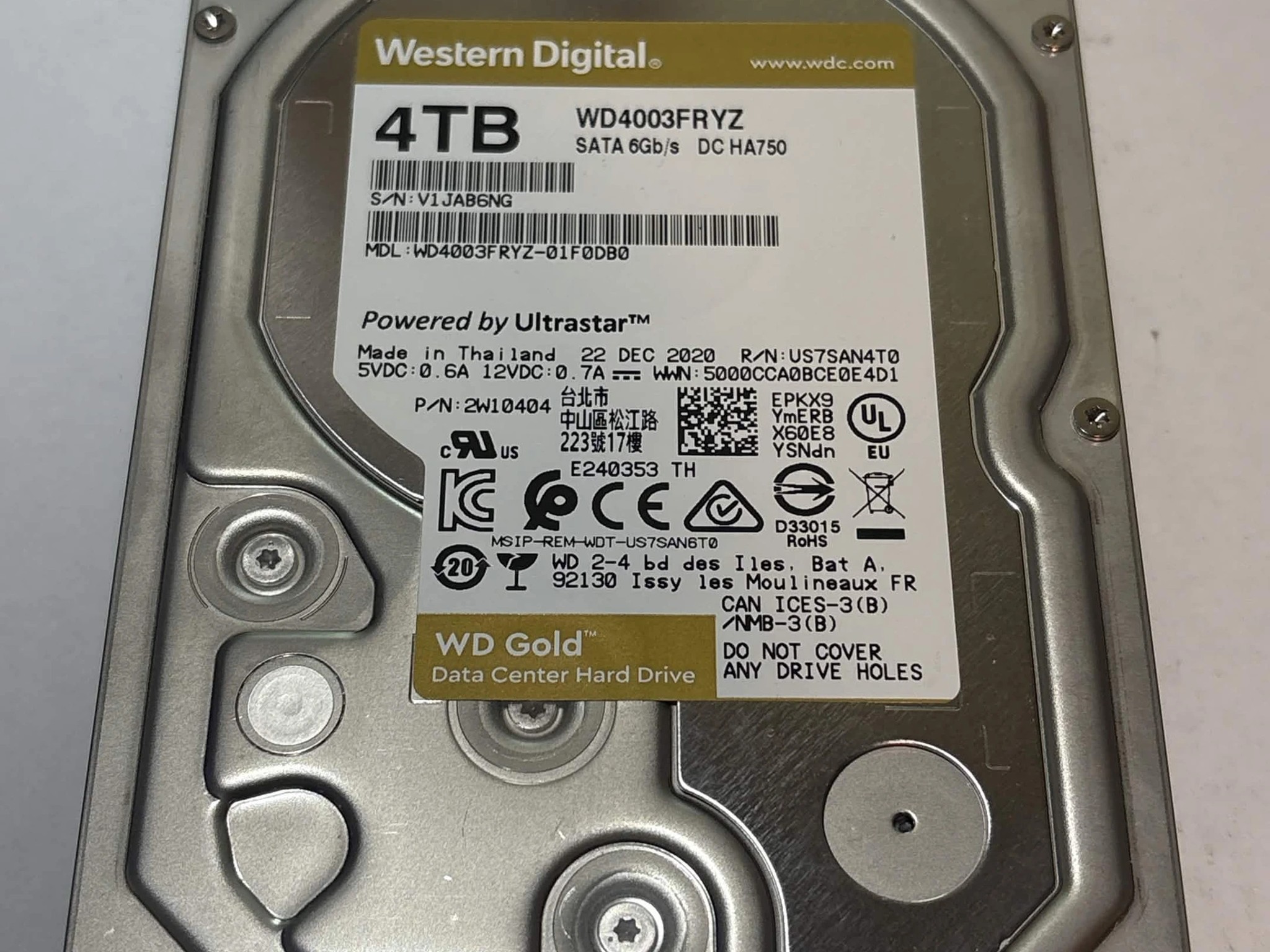 Private listing 2x4TB HDD for Sublime Jawa
