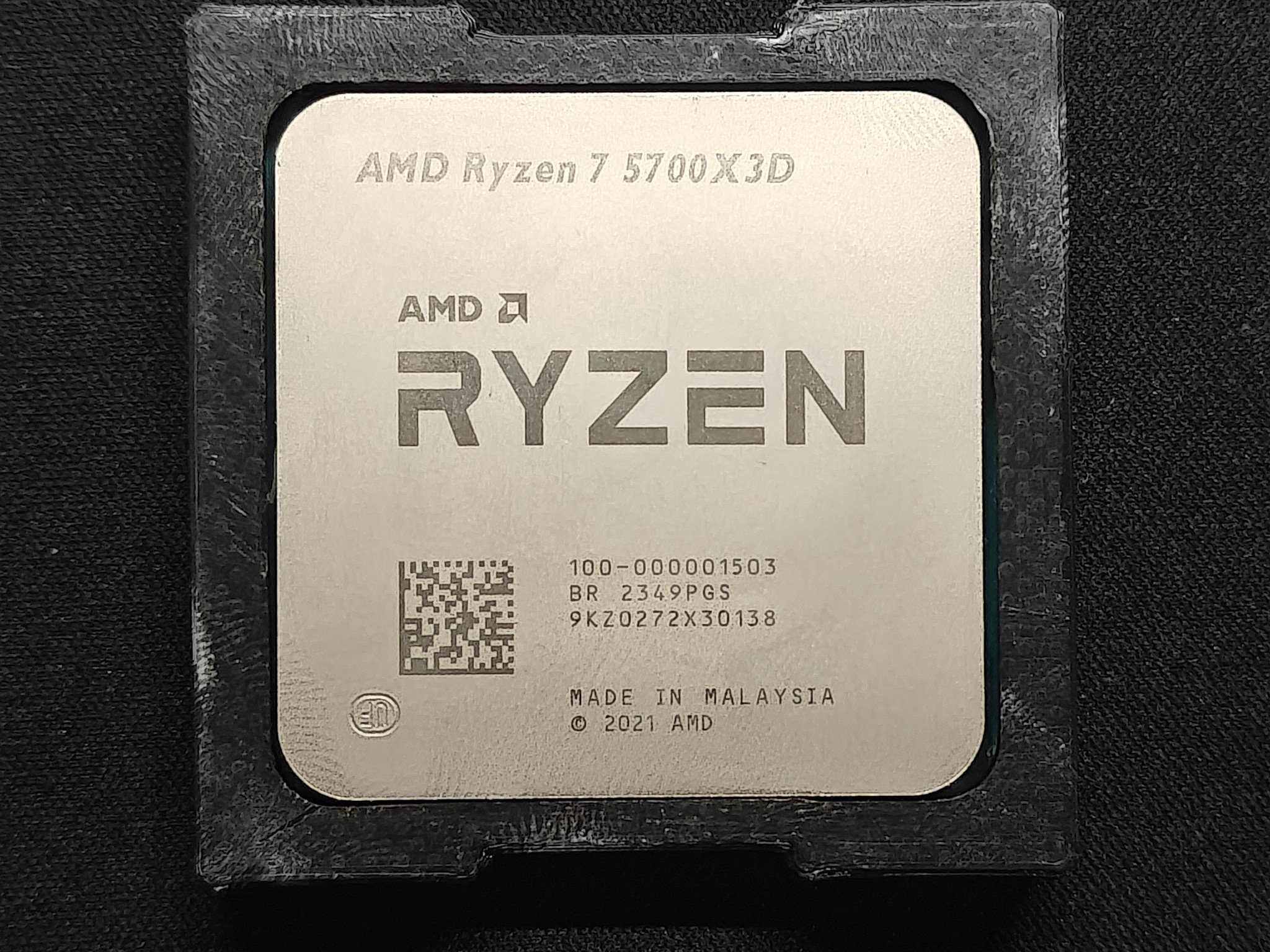 AMD Ryzen 7 5700X3D Desktop CPU Processor, 8-Core, 16-Thread, AM4 Socket