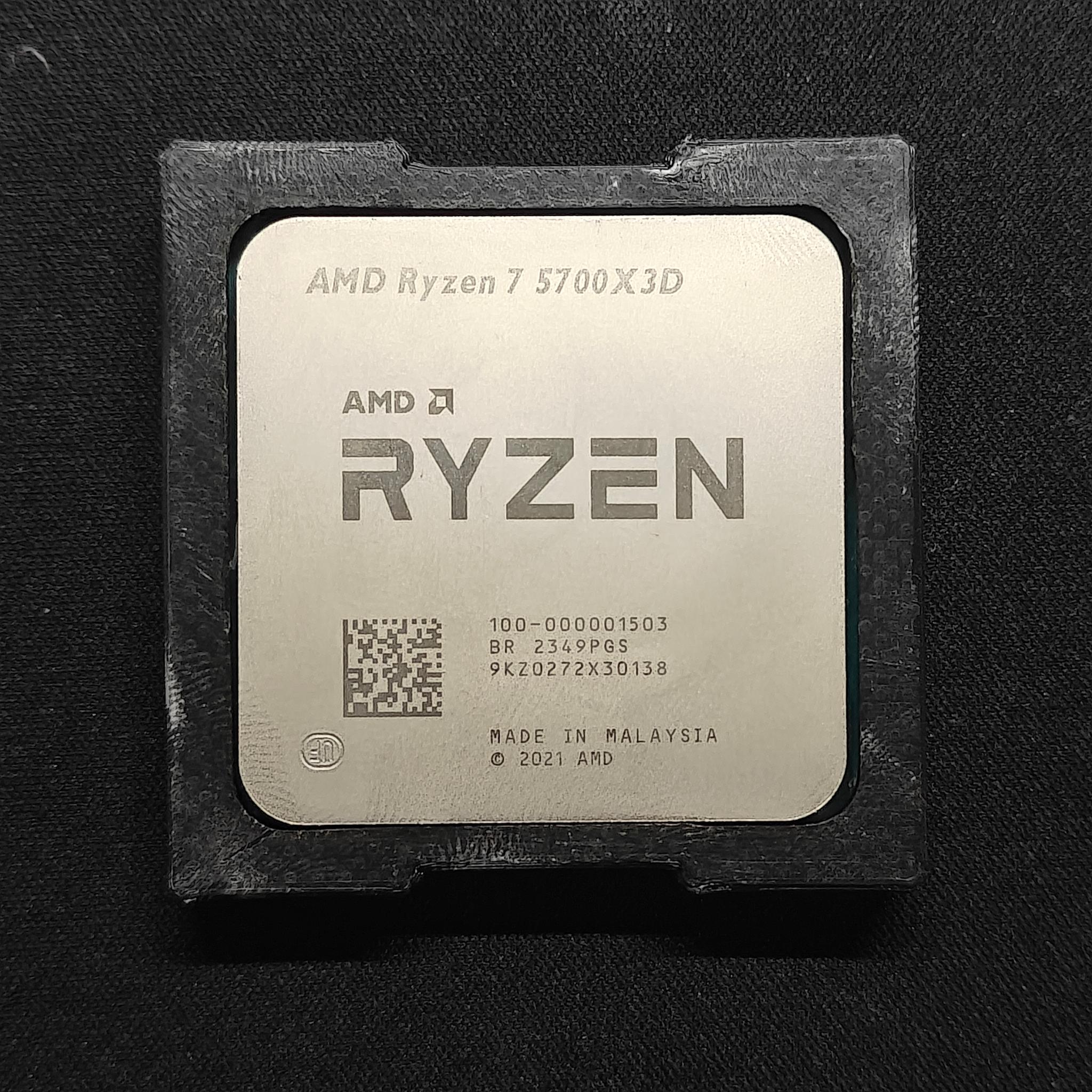 AMD Ryzen 7 5700X3D Desktop CPU Processor, 8-Core, 16-Thread, AM4 Socket