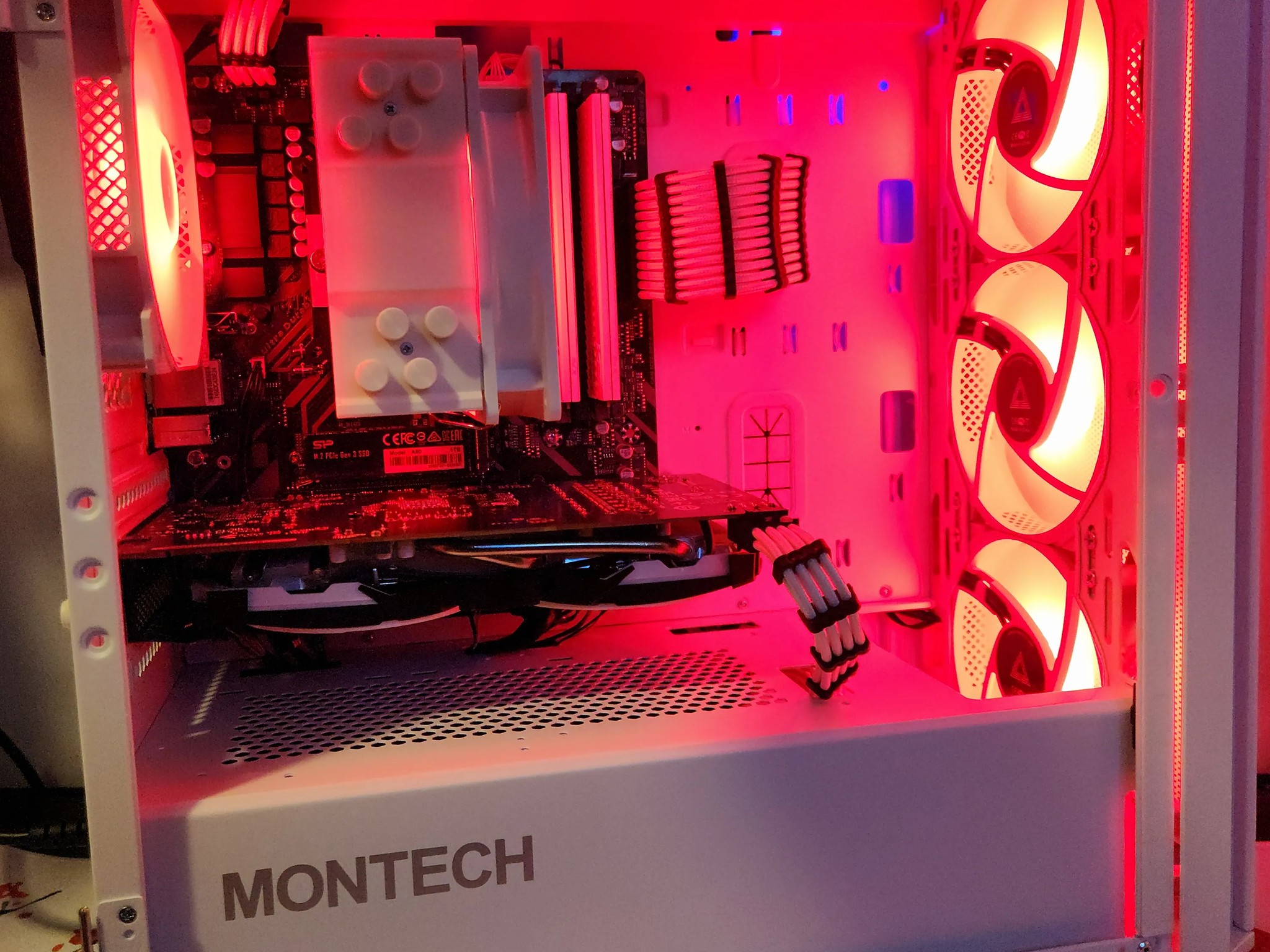 PRICE DROP!! Frosty Gaming Rig Ryzen 5/ 16GB / 1TB / RX 6600 8GB