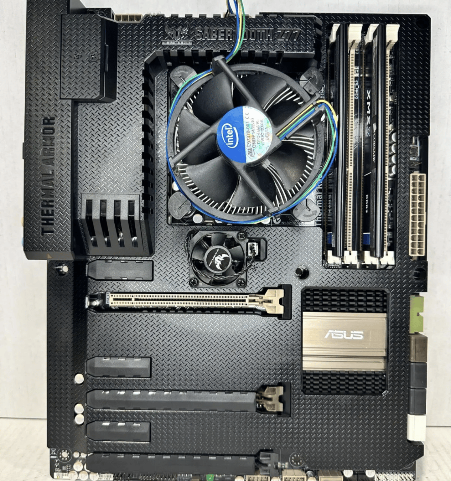 ASUS Sabertooth Z77 ATX Motherboard + 3.4GHz i7-3770 + 16GB RAM
