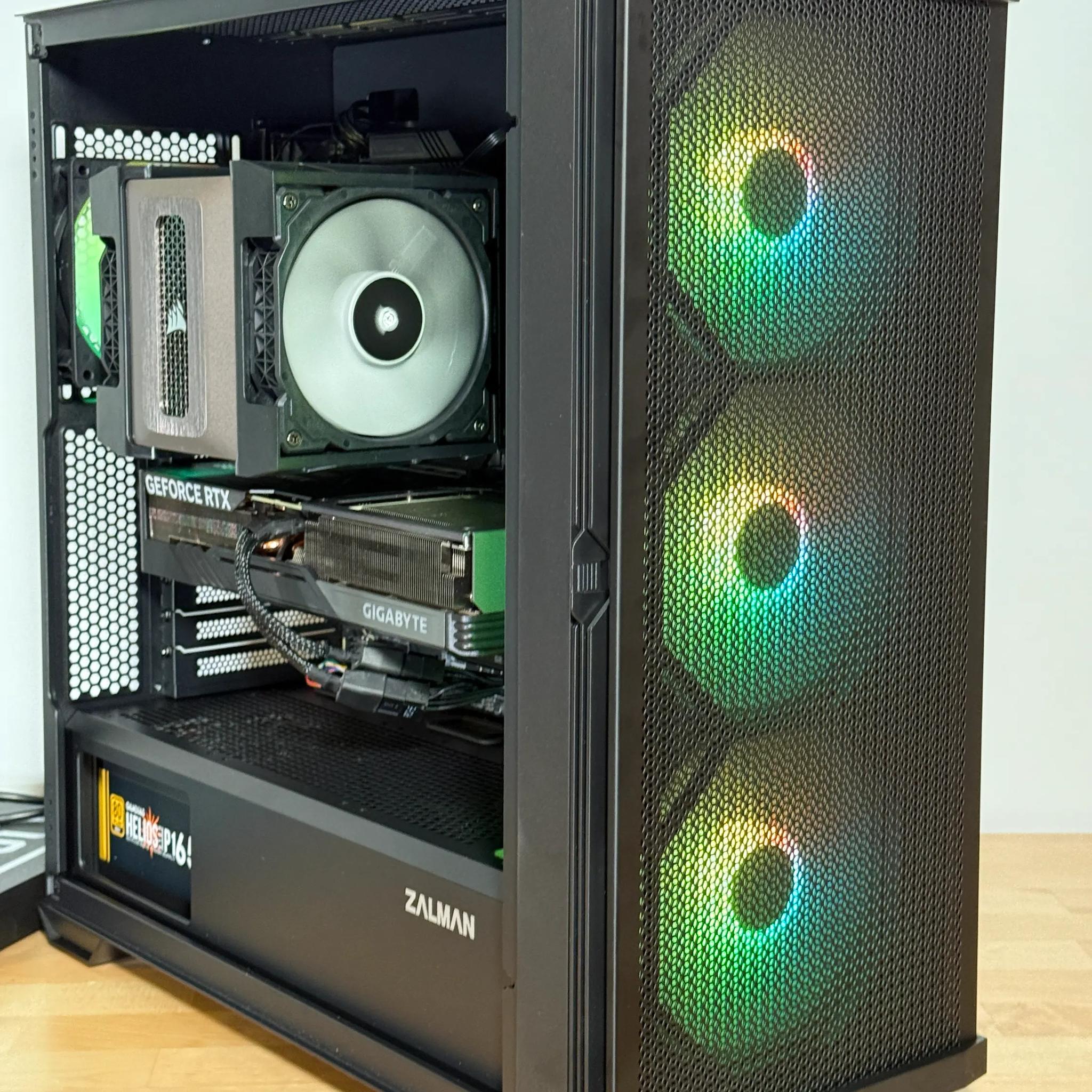 RTX 4070 Ryzen 7600x Gaming PC