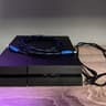 Refurbished Playstation 4 - 500GB Matte Black|CUH-1215A Software 9.00 + 2 PS4 DualSense Controllers