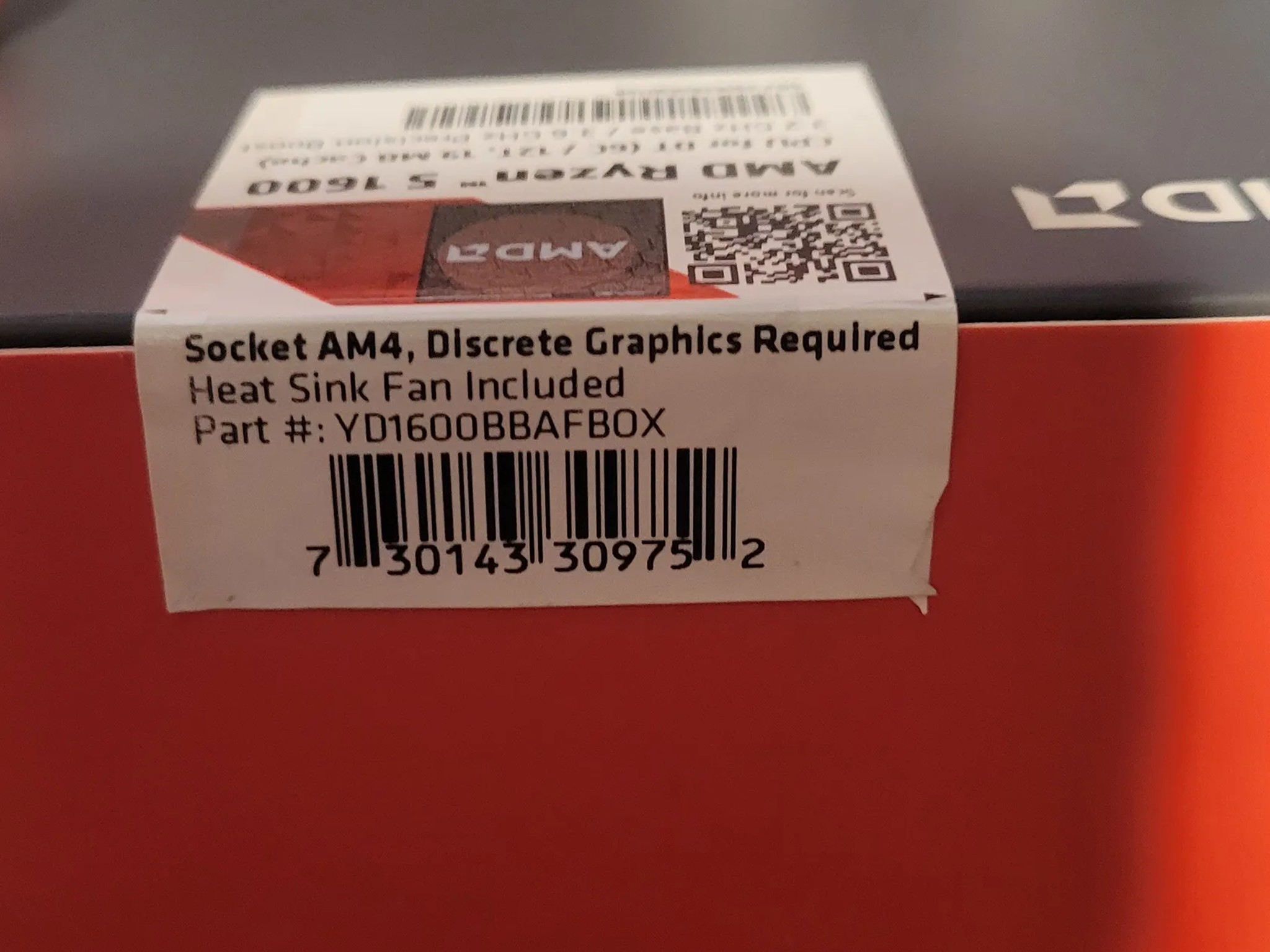 Ryzen 5 1600AF