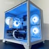 ❄️White Gaming PC w RGB - i3 12gen ● 16GB RAM ● 1TB SSD - RTX 2060 Super 8GB ● Best value for 1080p