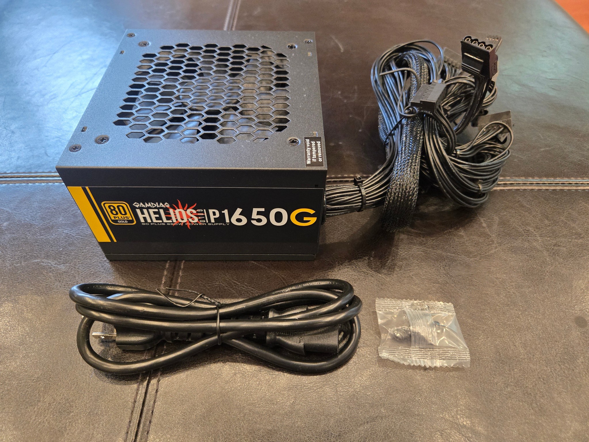 Gamdias Helios P1-650G 650W Gold ATX PSU (New)