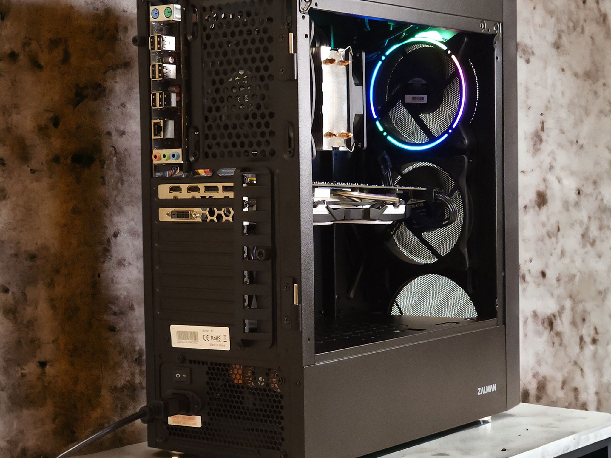 💎 Pure Performance Gaming PC - Intel 10-Core, GeForce GTX 1070Ti, 32GB RAM, 512GB M.2 SSD, WIFI