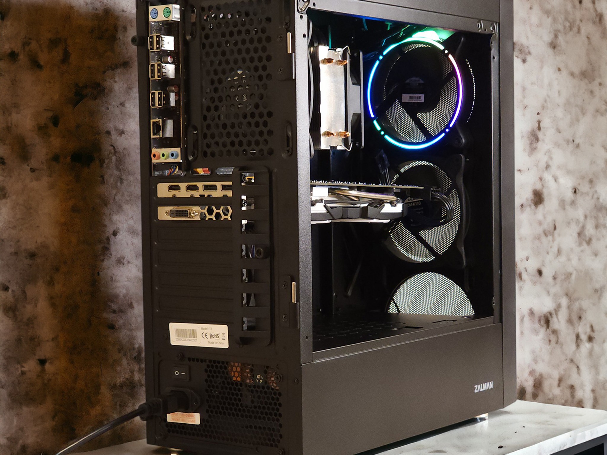 💎 Pure Performance Gaming PC - Intel 10-Core, GeForce GTX 1070Ti, 32GB RAM, 512GB M.2 SSD, WIFI