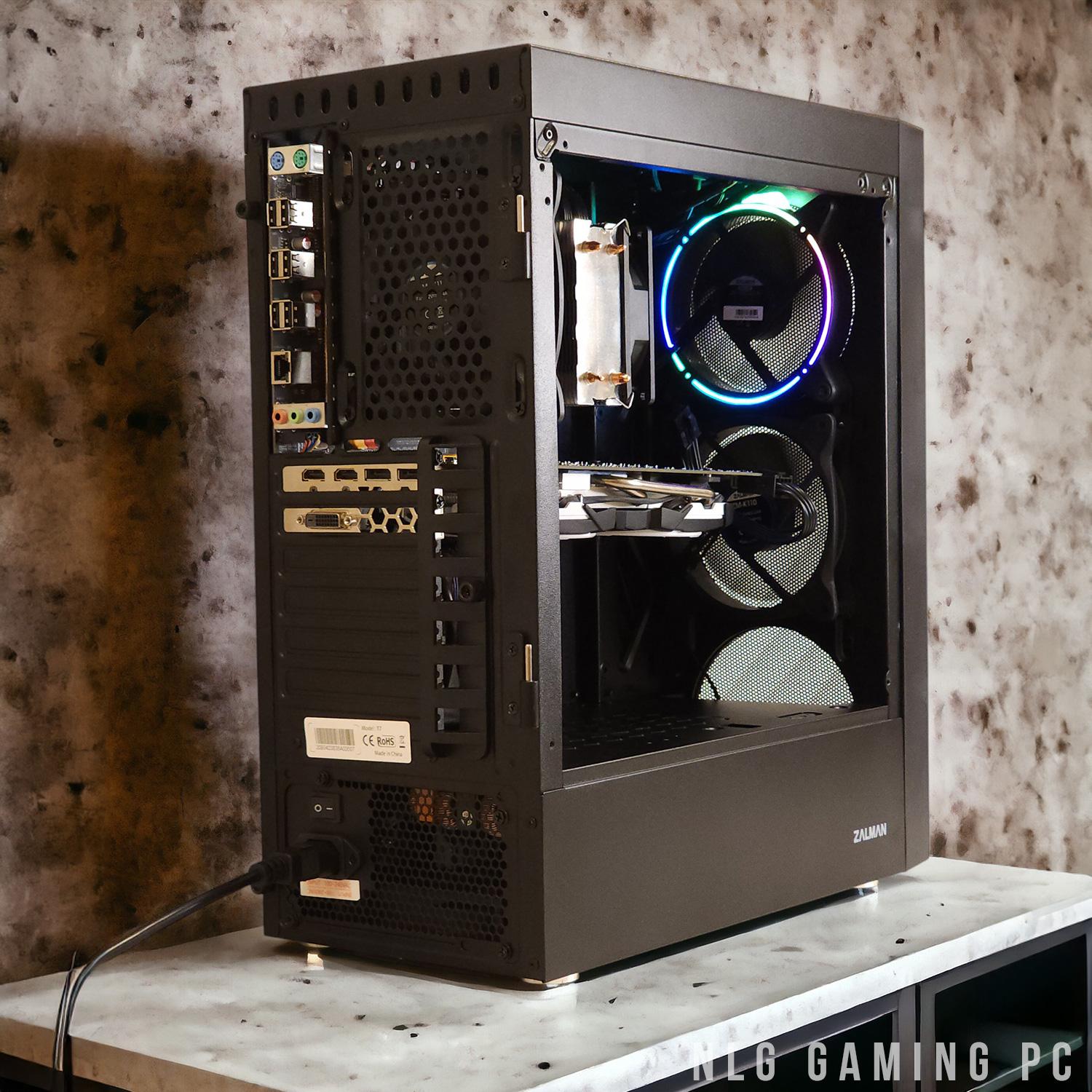 💎 Pure Performance Gaming PC - Intel 10-Core, GeForce GTX 1070Ti, 32GB RAM, 512GB M.2 SSD, WIFI