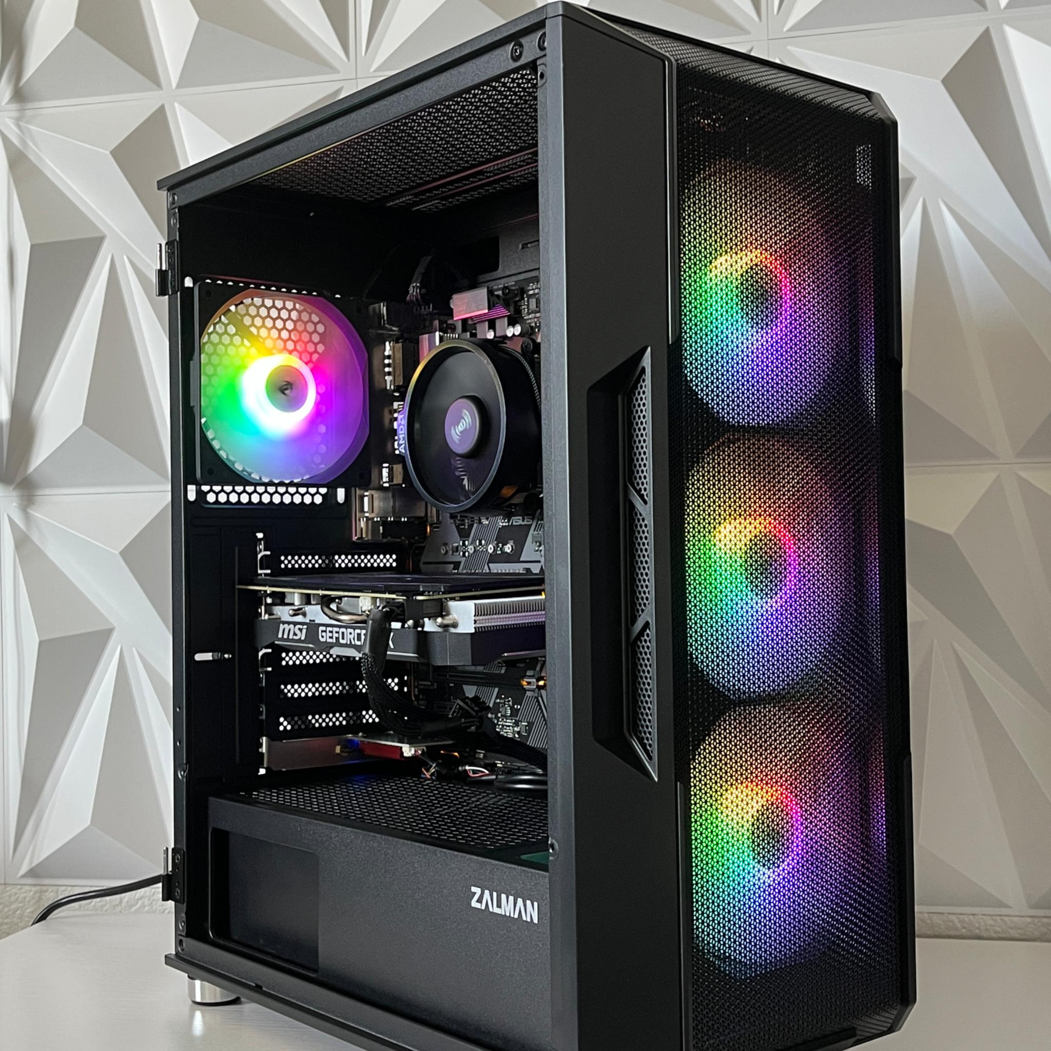 RTX 2060 Super 8GB, Ryzen 5 3600, 16GB 3200MHz | Static RGB Gaming Computer/PC