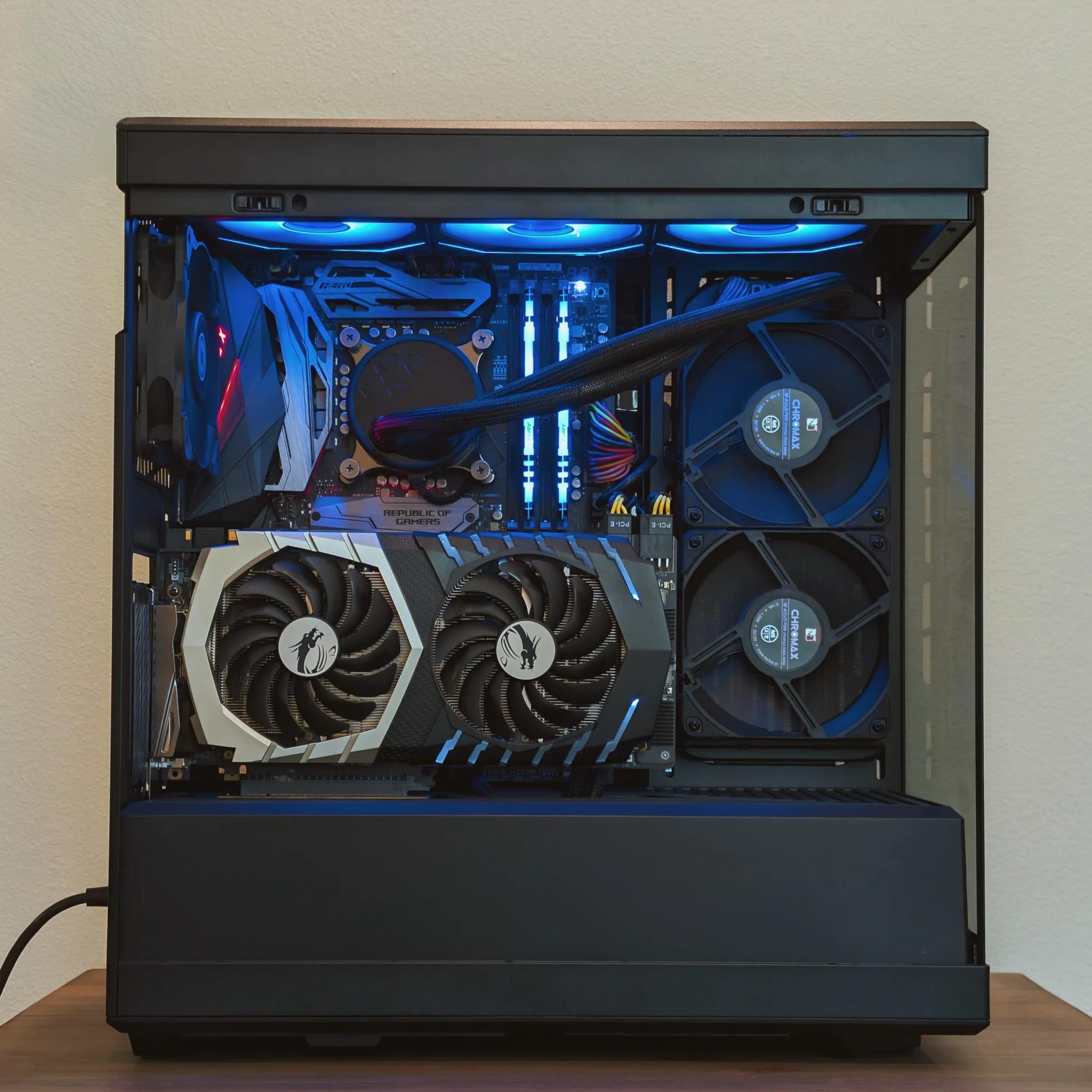 i7 8700K, 1070Ti, 32GB DDR4, 1TB SSD, 750W, WiFi/BT, Windows 11