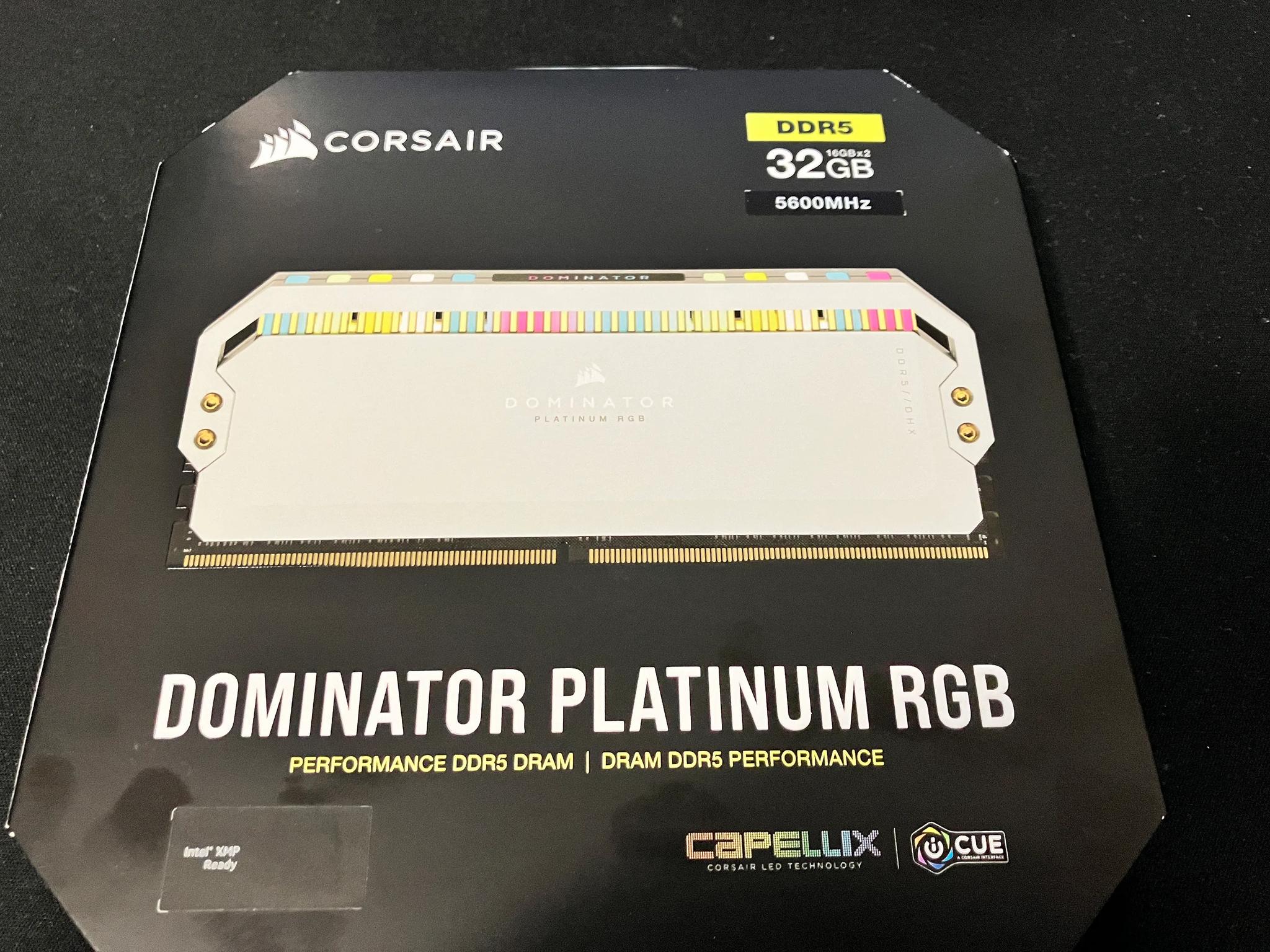Corsair Dominator RGB 32GB White