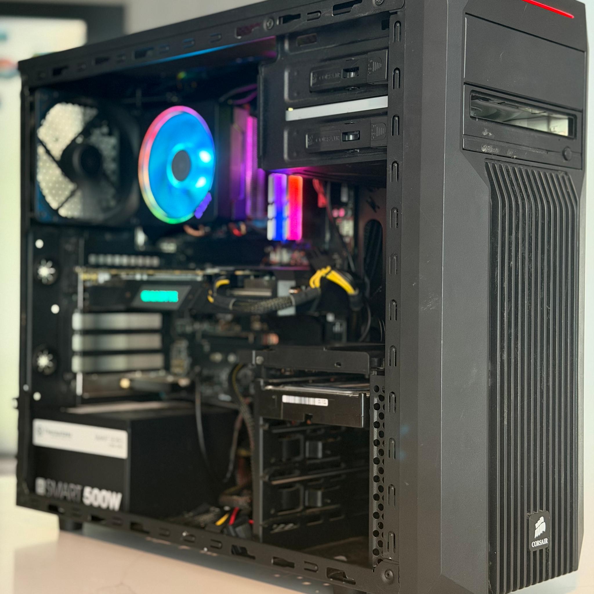 Gaming PC | GTX 1660 Ti | RYZEN 7 3800X | 16GB DDR4 | 120GB SSD & 1TB HDD | WIFI & BT | WINDOWS 11