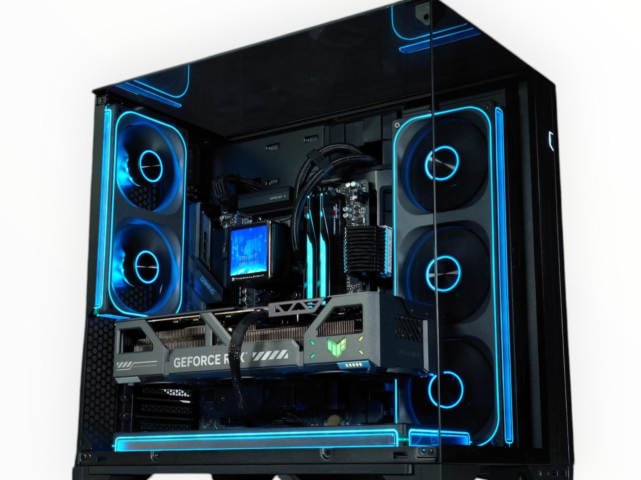 🤖Fulgore💥Gaming PC💥Nvidia RTX 5070 Ti 16GB💥AMD Ryzen 7 9800X3D 3D V-Cache💥32GB DDR5💥2TB NVME