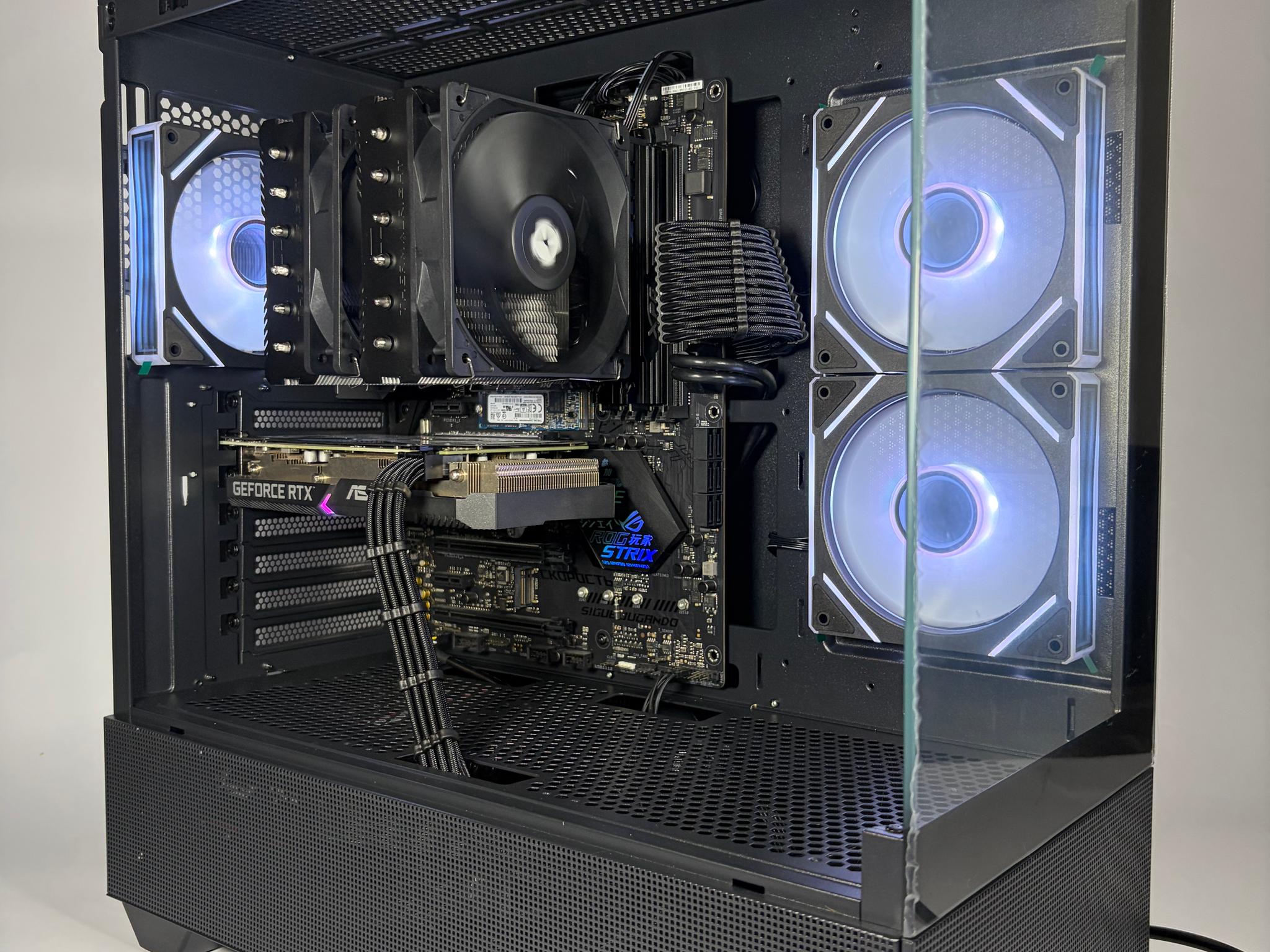 ⚫️ Gaming PC | RTX 3060 Ti/ R5 3600/ 16GB RAM/ 512GB SSD/ ASUS ROG Motherboard