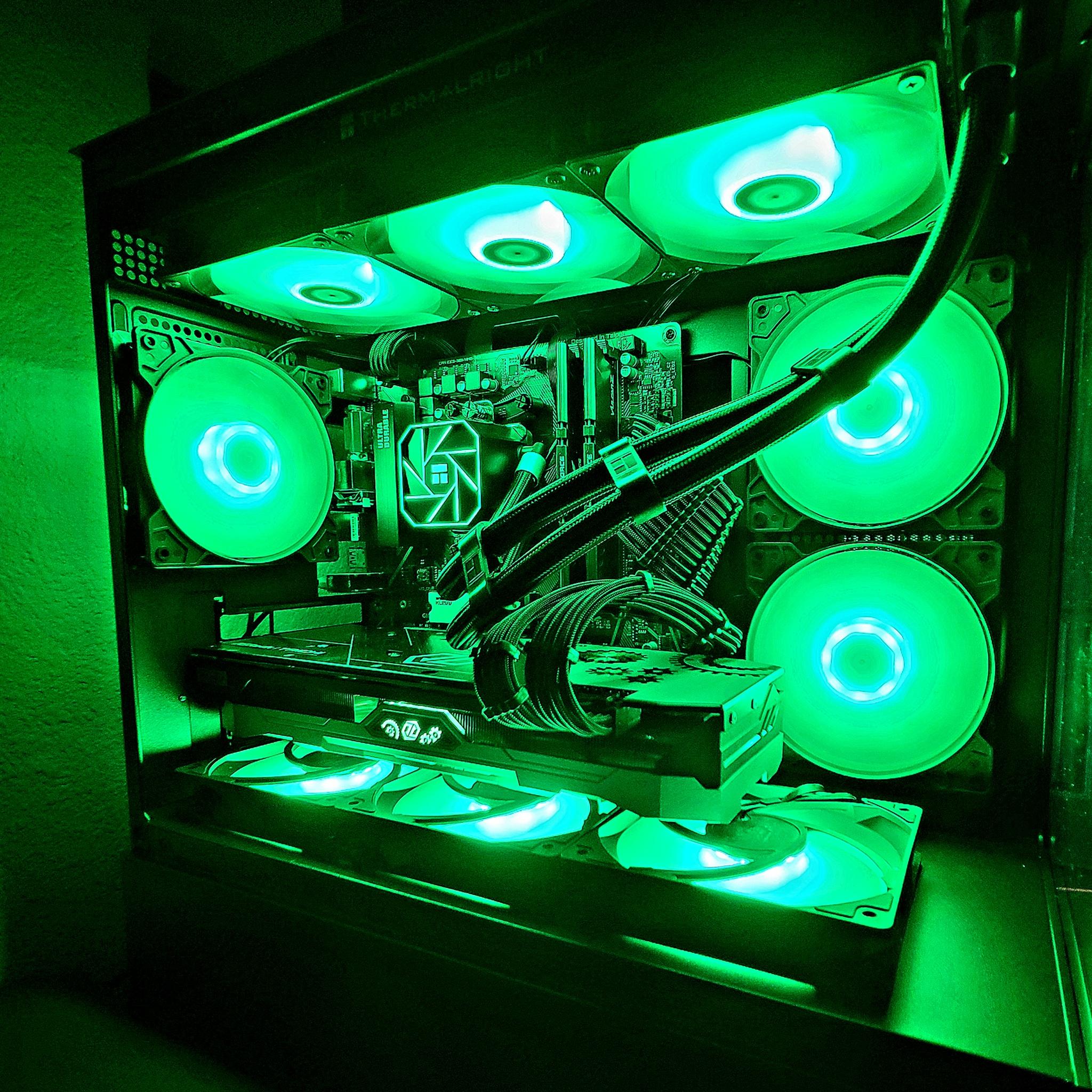 ⚫🔥 Midnight Ember 🔥⚫ | Ryzen 5 + RX 5700XT | High FPS 1080p Gaming PC