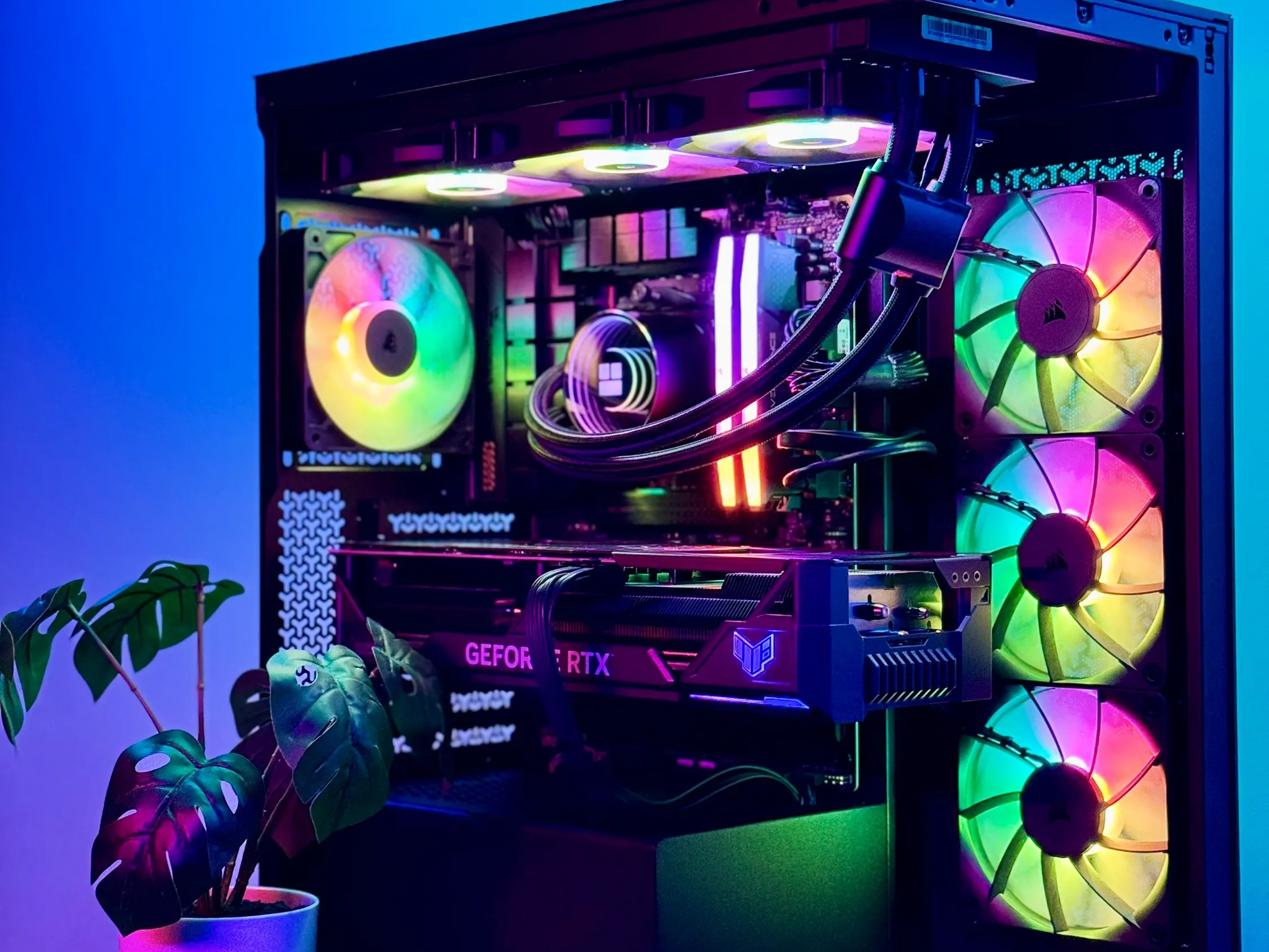 Dominator Super Gaming PC | Asus 4080 SUPER OC 7800x3D WD Black 2TB Corsair 32GB DDR5 Corsair 1000w