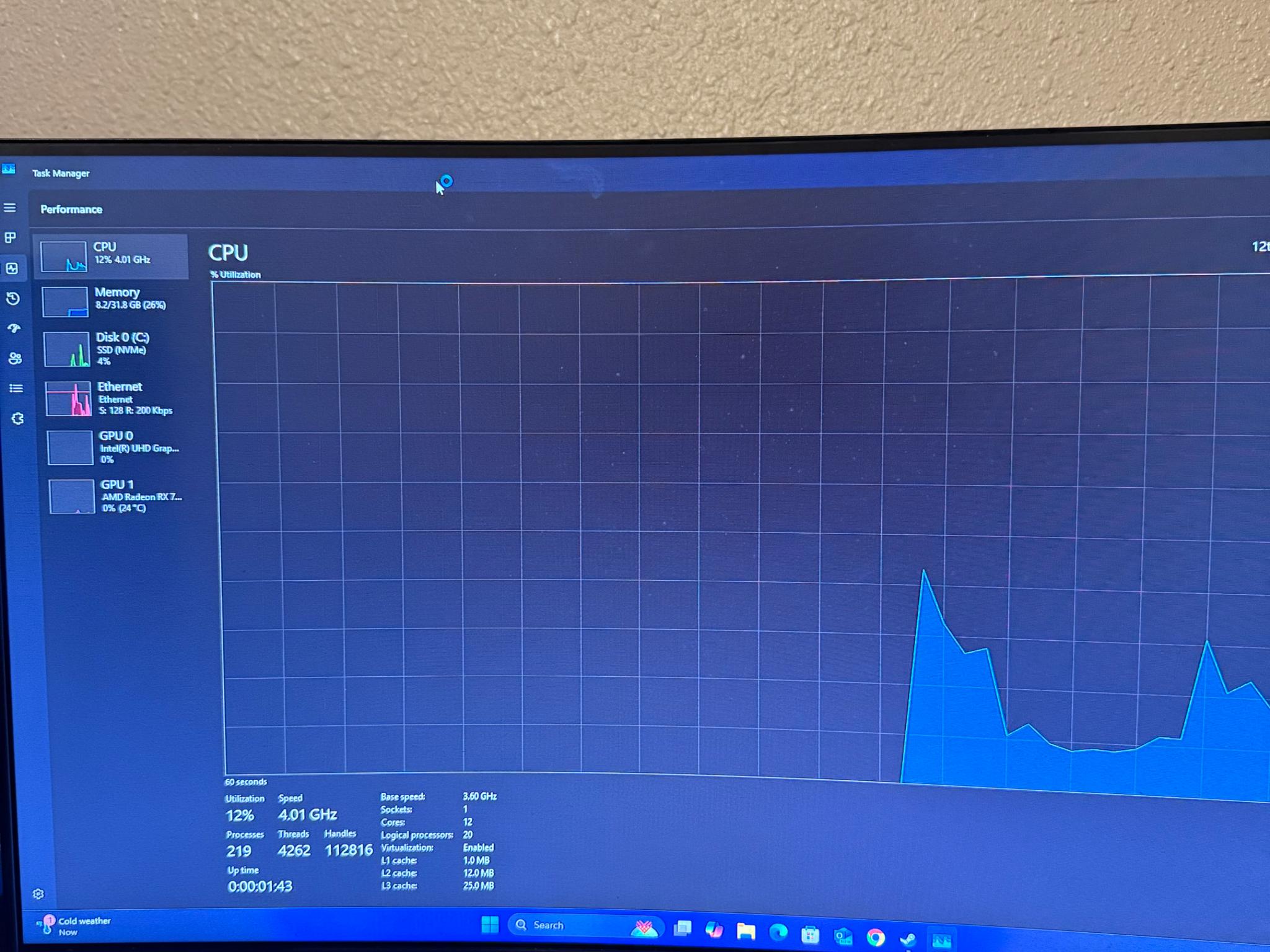 Gaming PC 7800XT i7 127000k
