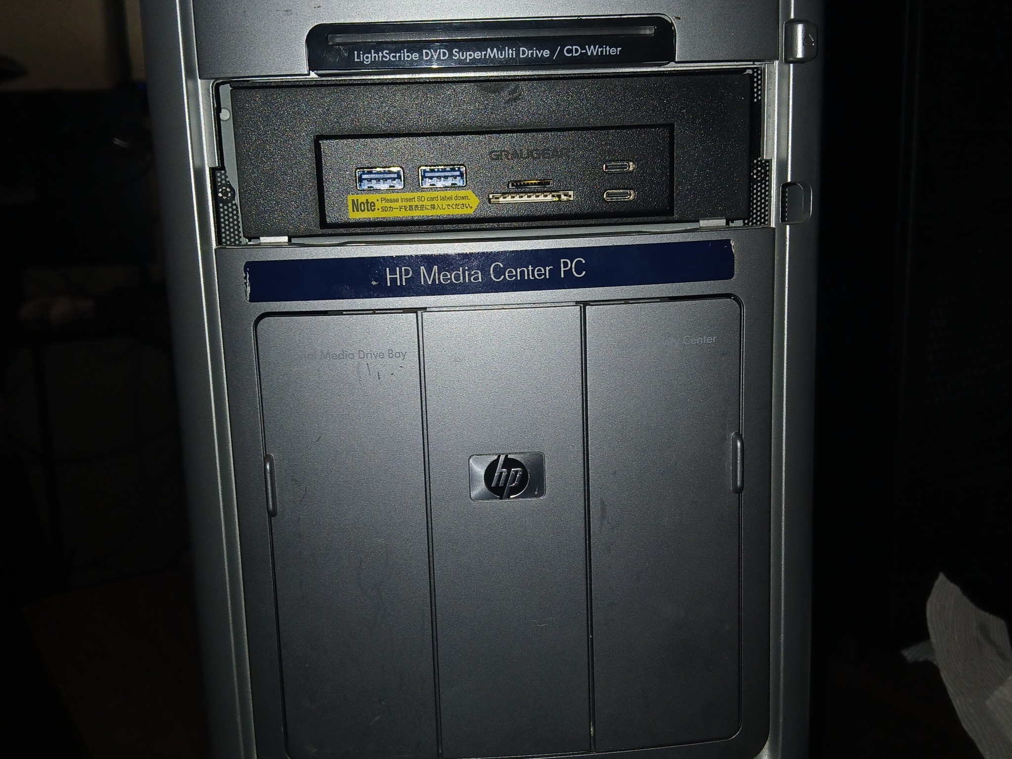 Custom Vintage HP Media Center "Sleeper" Gaming PC