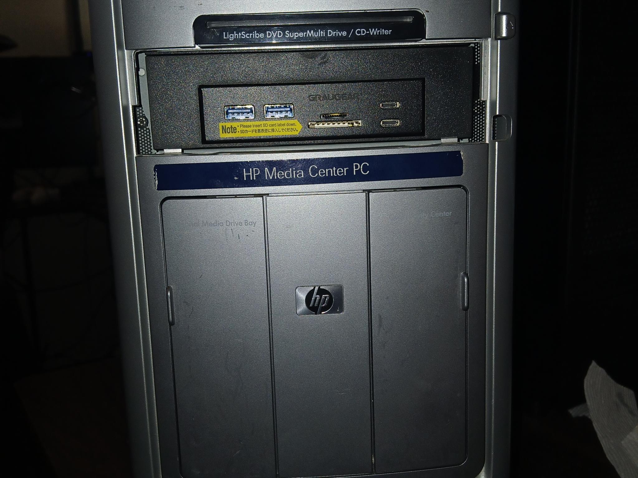Custom Vintage HP Media Center "Sleeper" Gaming PC