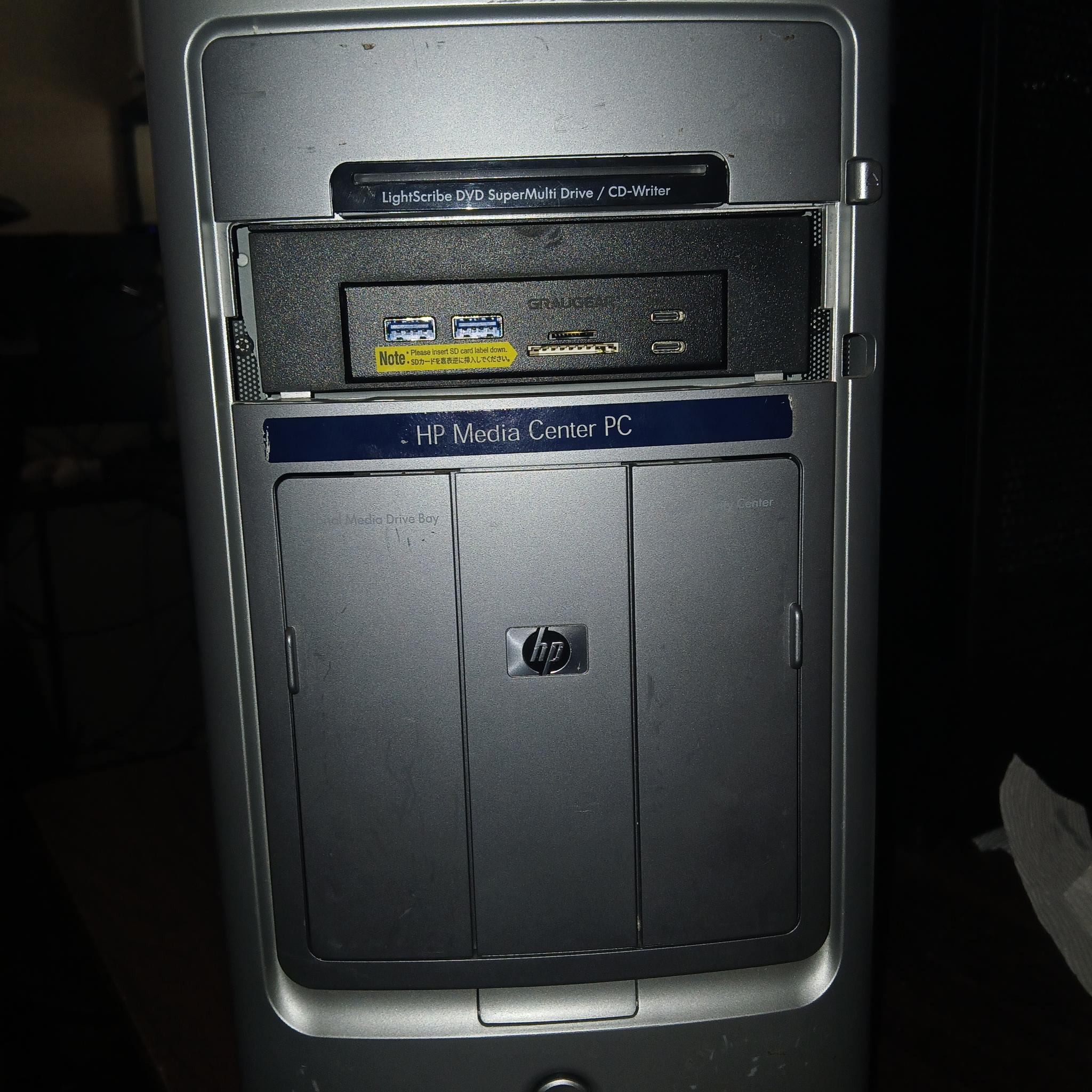Custom Vintage HP Media Center "Sleeper" Gaming PC