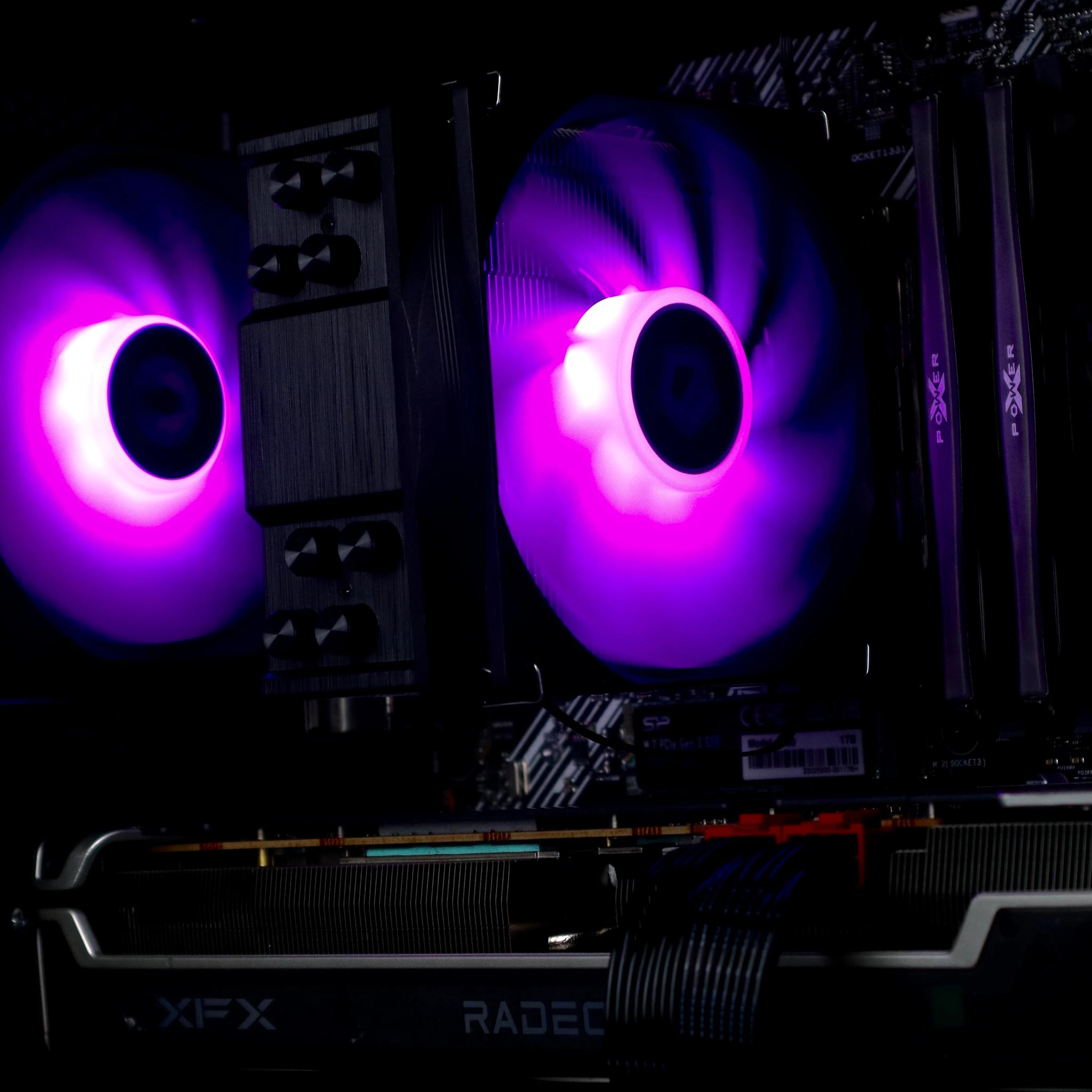 💜🖤💜 Gaming & Streaming PC | RX 6700XT // Ryzen 5 5600x // 32GB DDR4 // 1TB NVMe