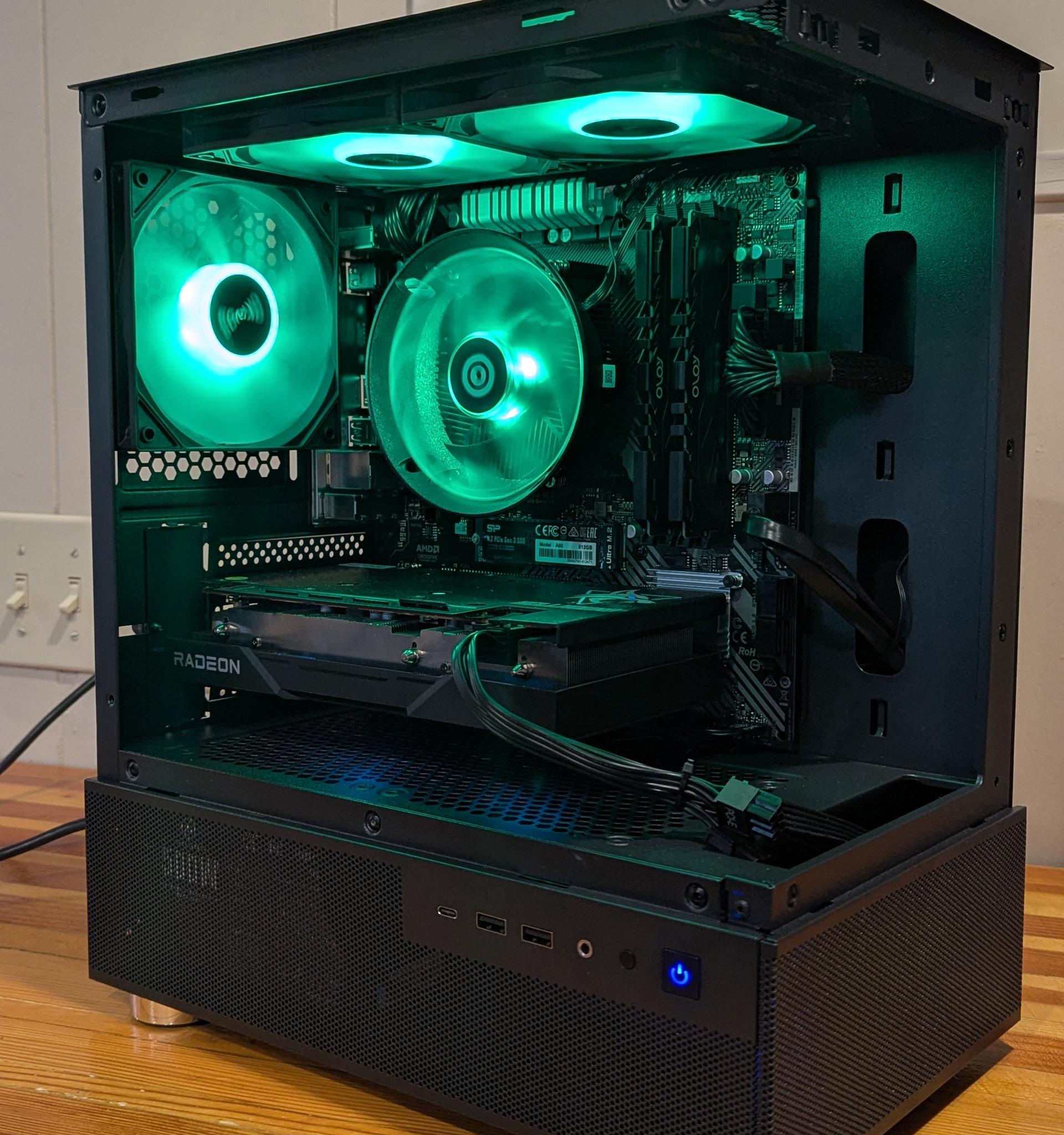 Hellhound RX 6650 XT || Ryzen 5 2600x ||  1080P Gaming PC