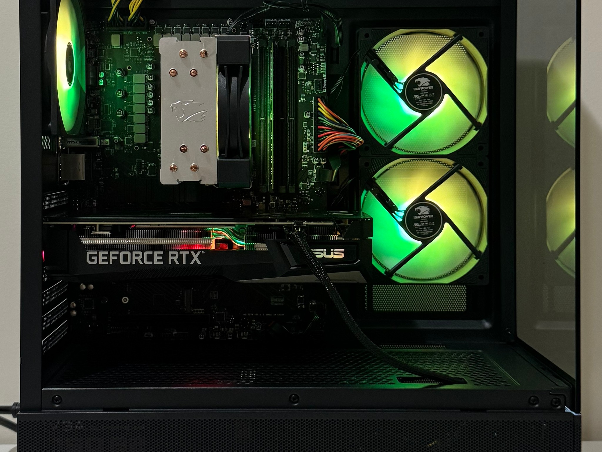 AMD Ryzen 5 9600X 32GB DDR5 RAM ASUS GeForce RTX 3060 Ti 2TB Gen4 NVMe SSD AM5 Gaming PC